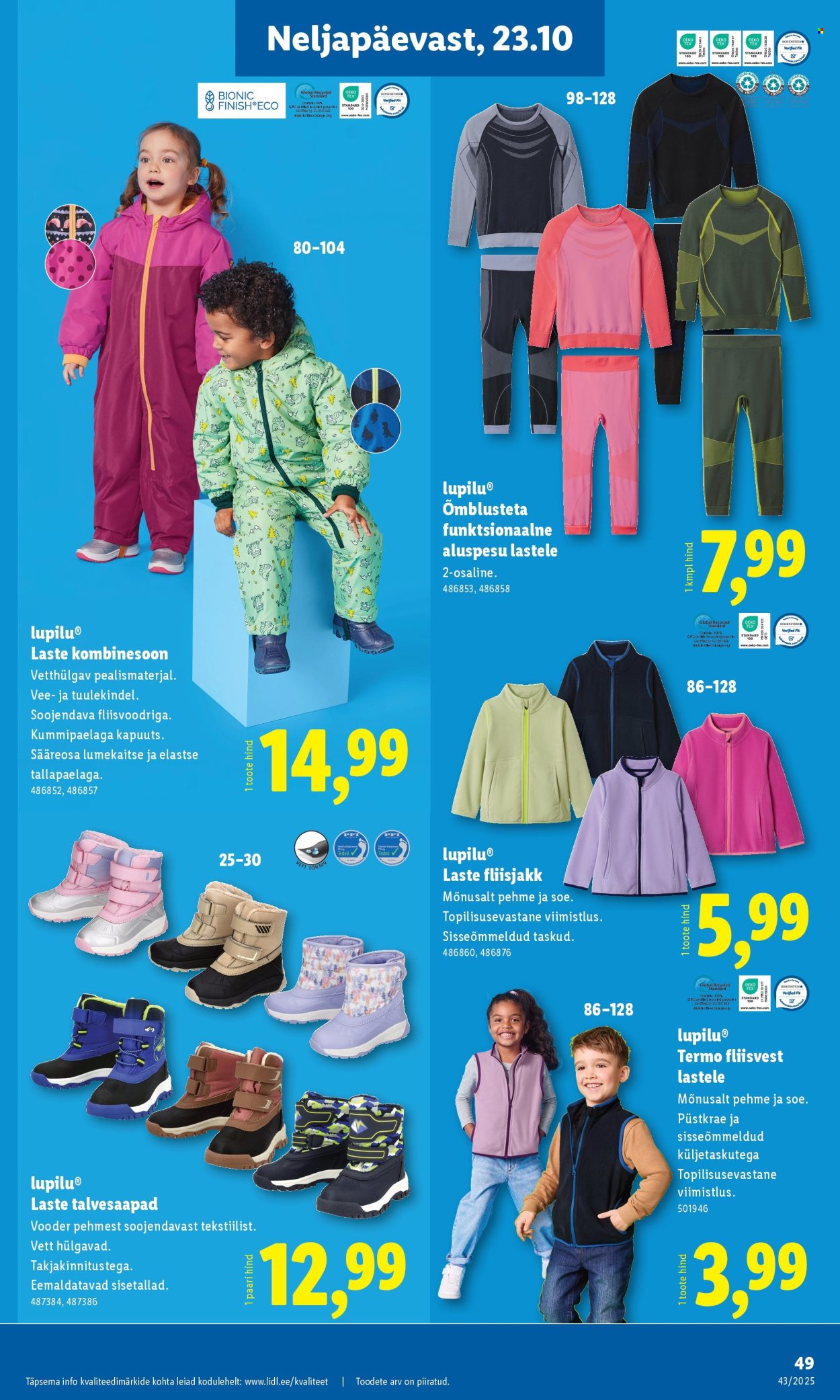 Lidl kliendileht - Kliendileht (20.10 - 26.10.2025)