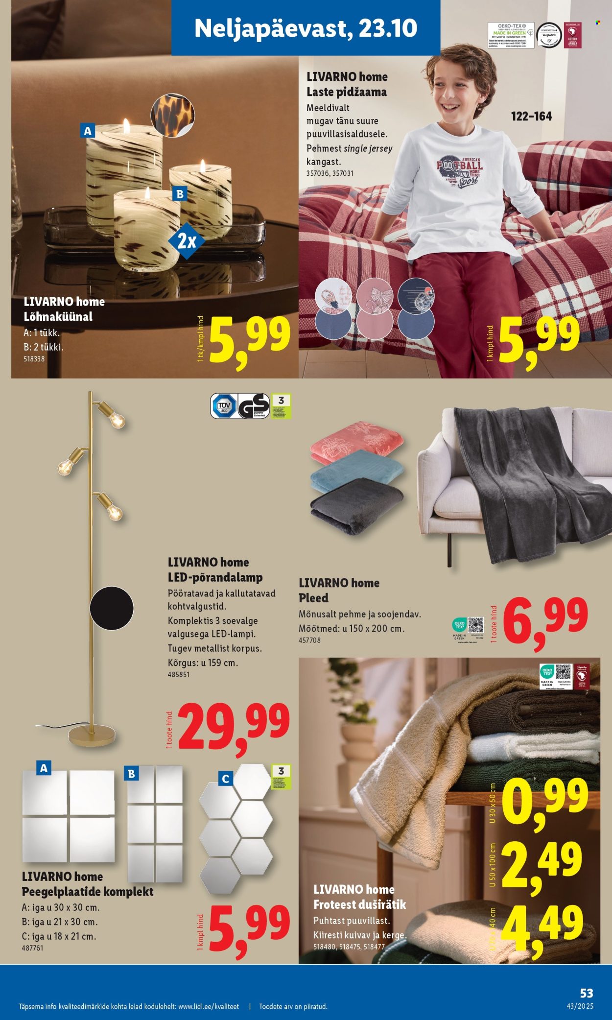 Lidl kliendileht - Kliendileht (20.10 - 26.10.2025)