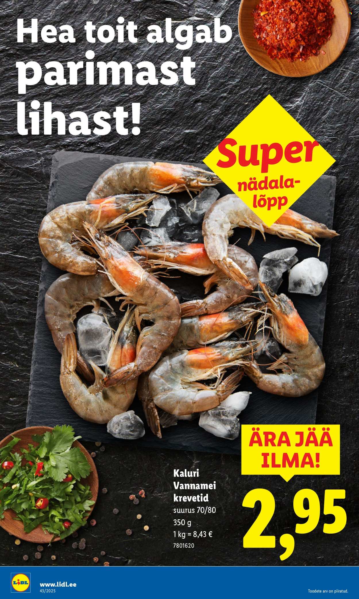 Lidl kliendileht - Kliendileht (20.10 - 26.10.2025)