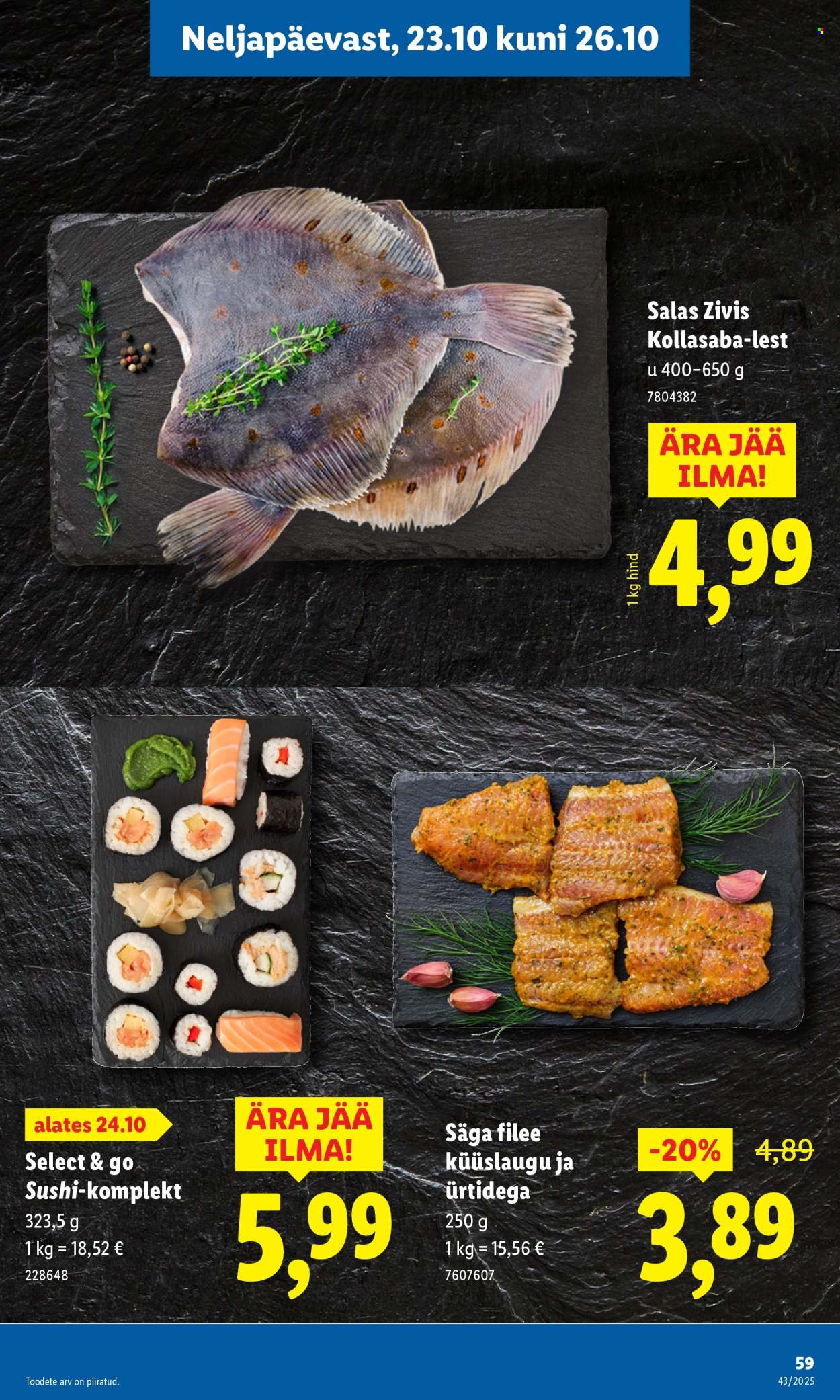 Lidl kliendileht - Kliendileht (20.10 - 26.10.2025)