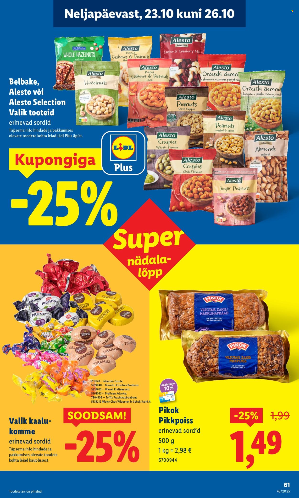 Lidl kliendileht - Kliendileht (20.10 - 26.10.2025)