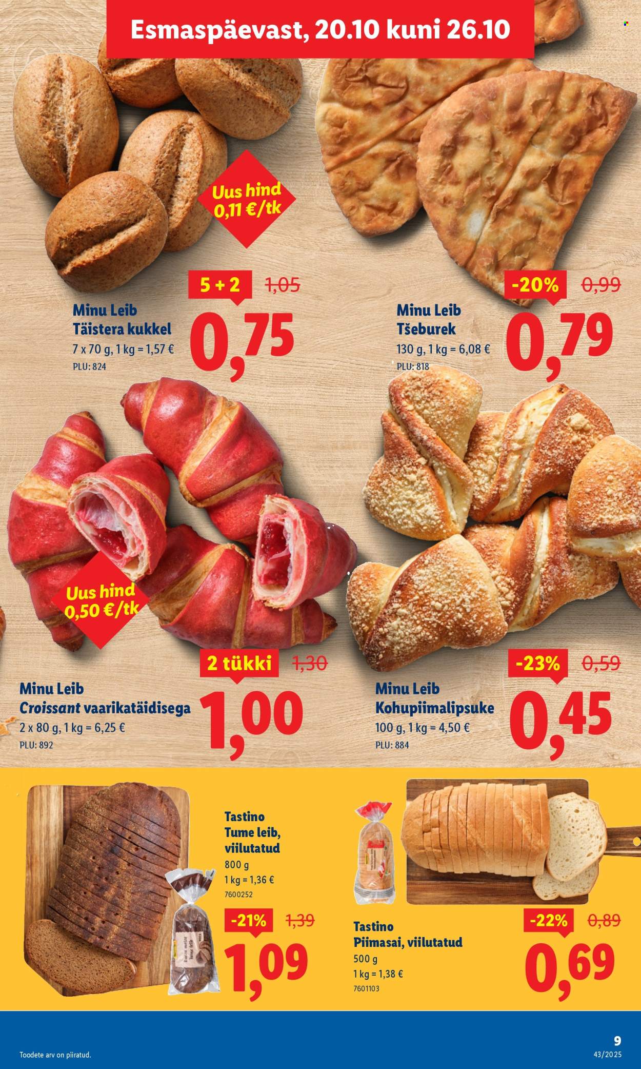 Lidl kliendileht - Kliendileht (20.10 - 26.10.2025)