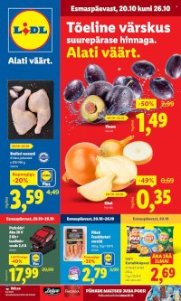 Lidl kliendileht - Kliendileht (20.10 - 26.10.2025)