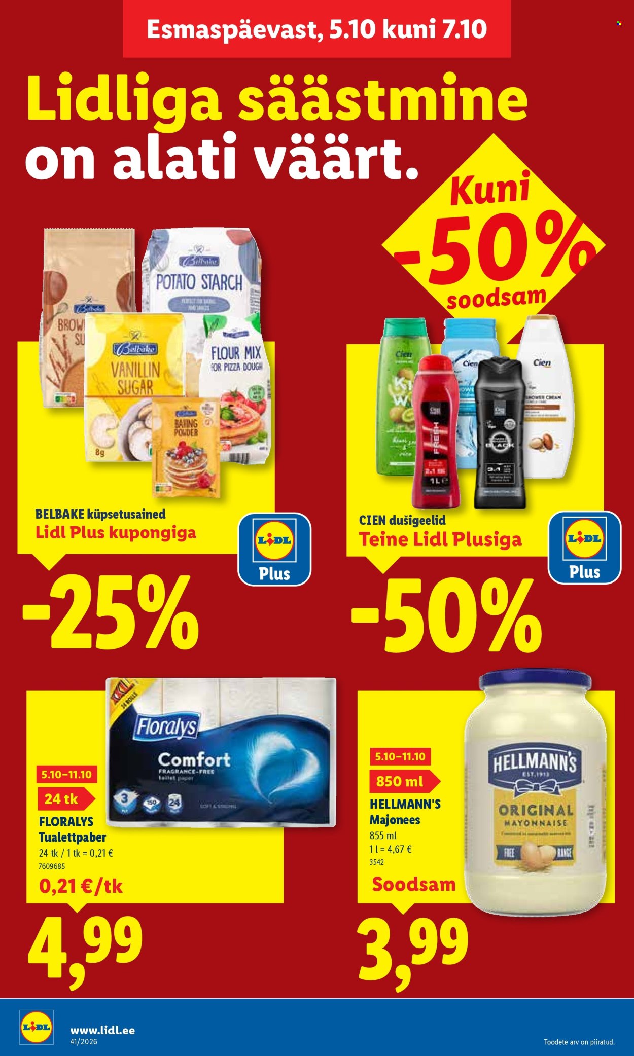 Lidl kliendileht (5.10 - 11.10.2026)