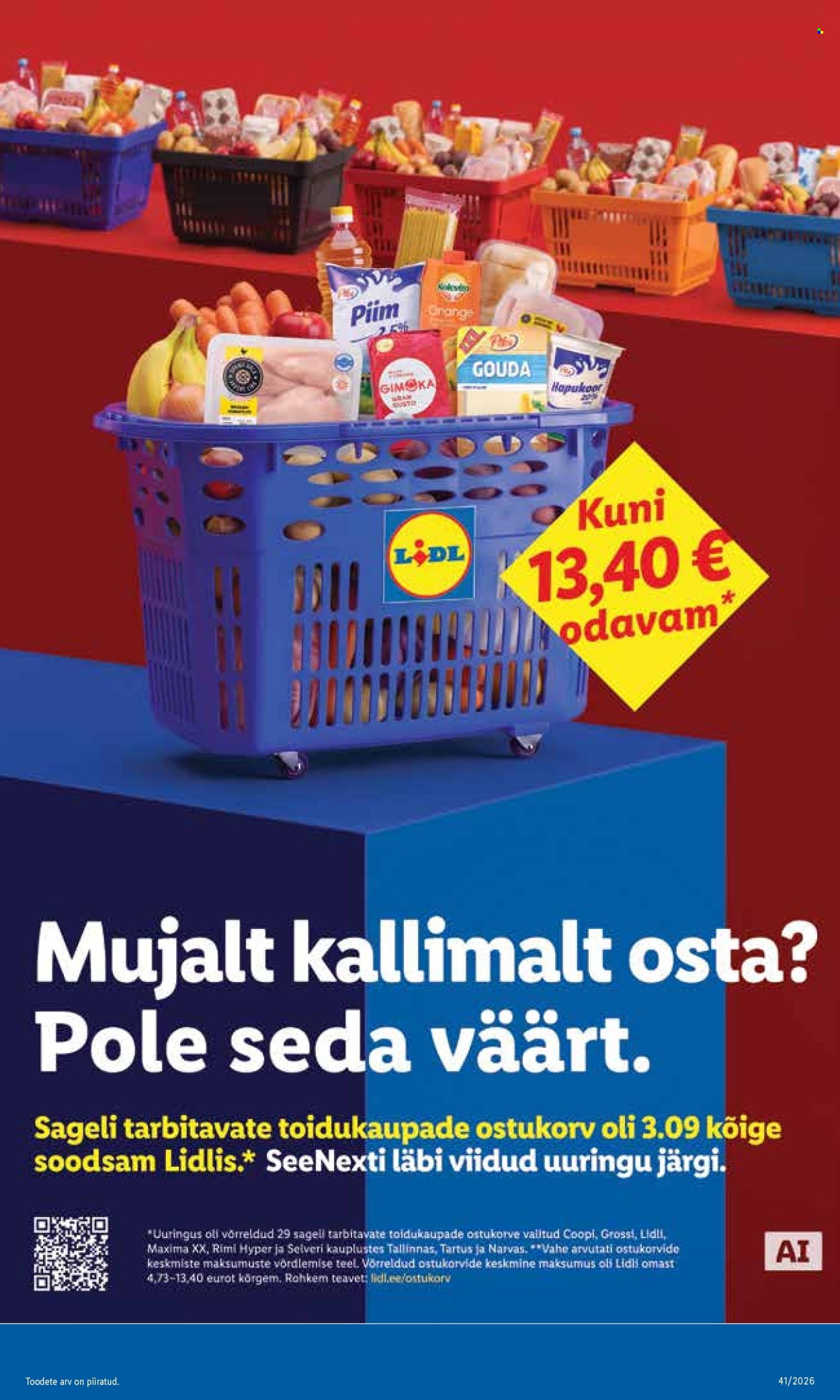 Lidl kliendileht (5.10 - 11.10.2026)