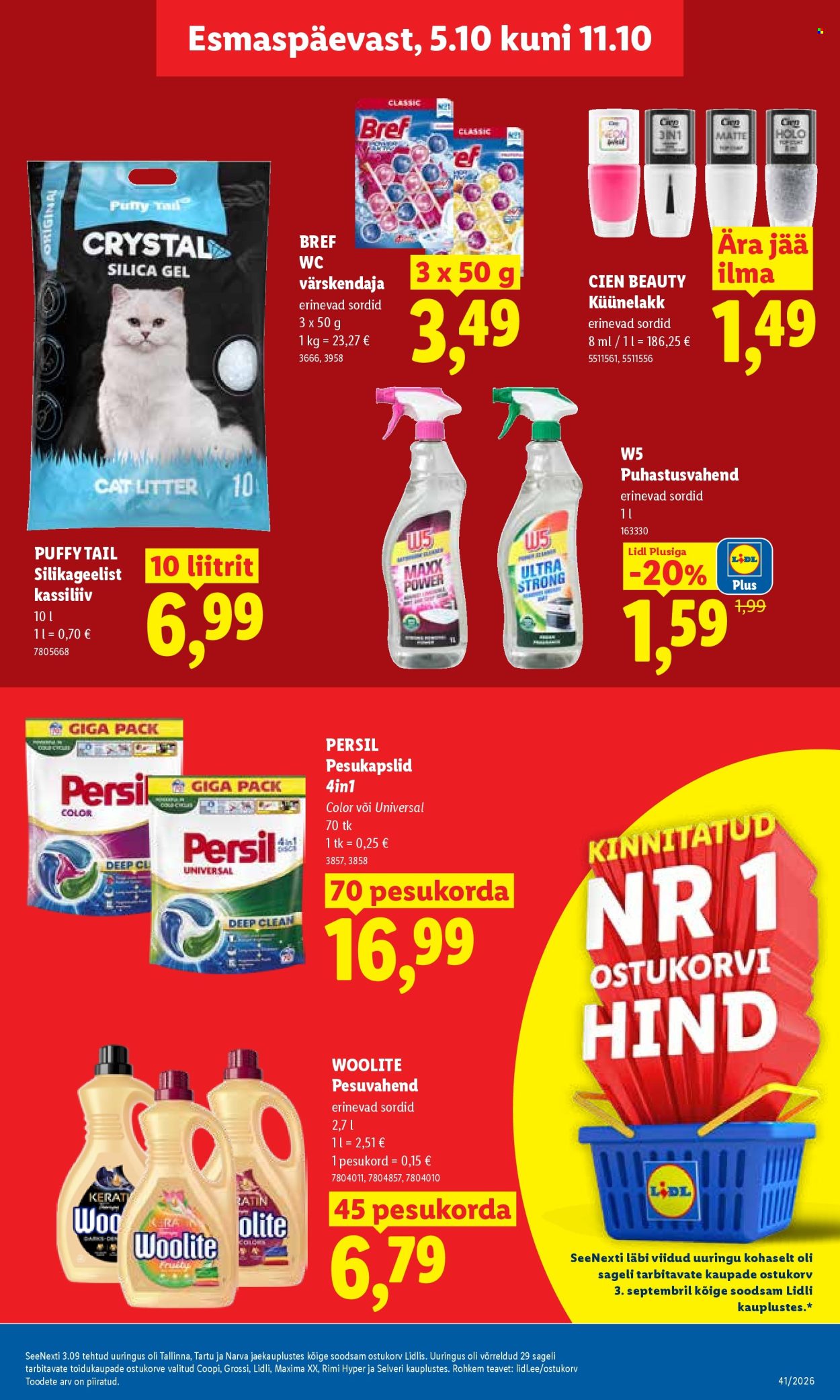Lidl kliendileht (5.10 - 11.10.2026)