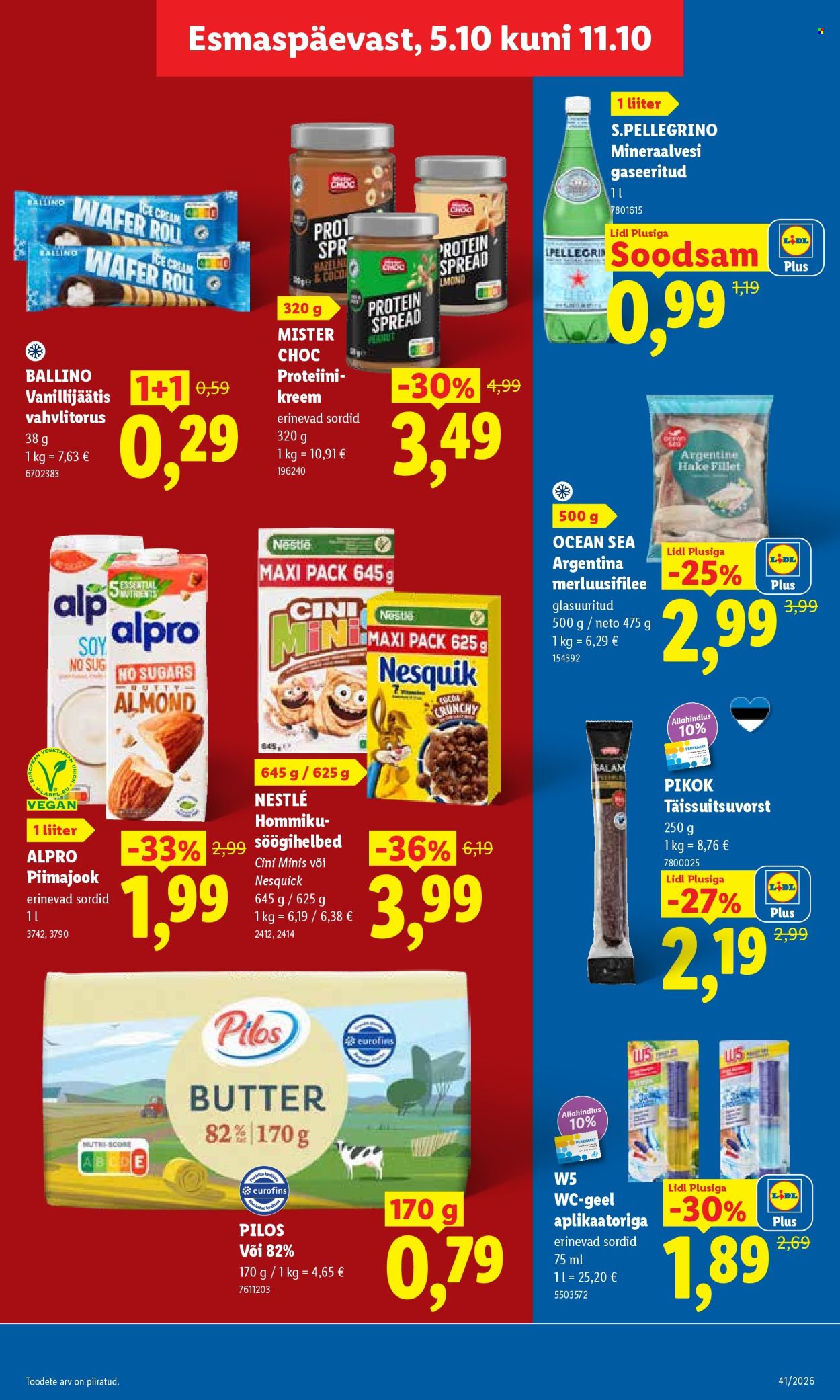 Lidl kliendileht (5.10 - 11.10.2026)