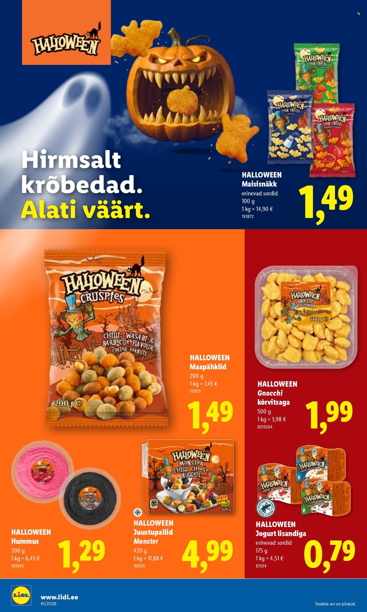 Lidl kliendileht (5.10 - 11.10.2026)