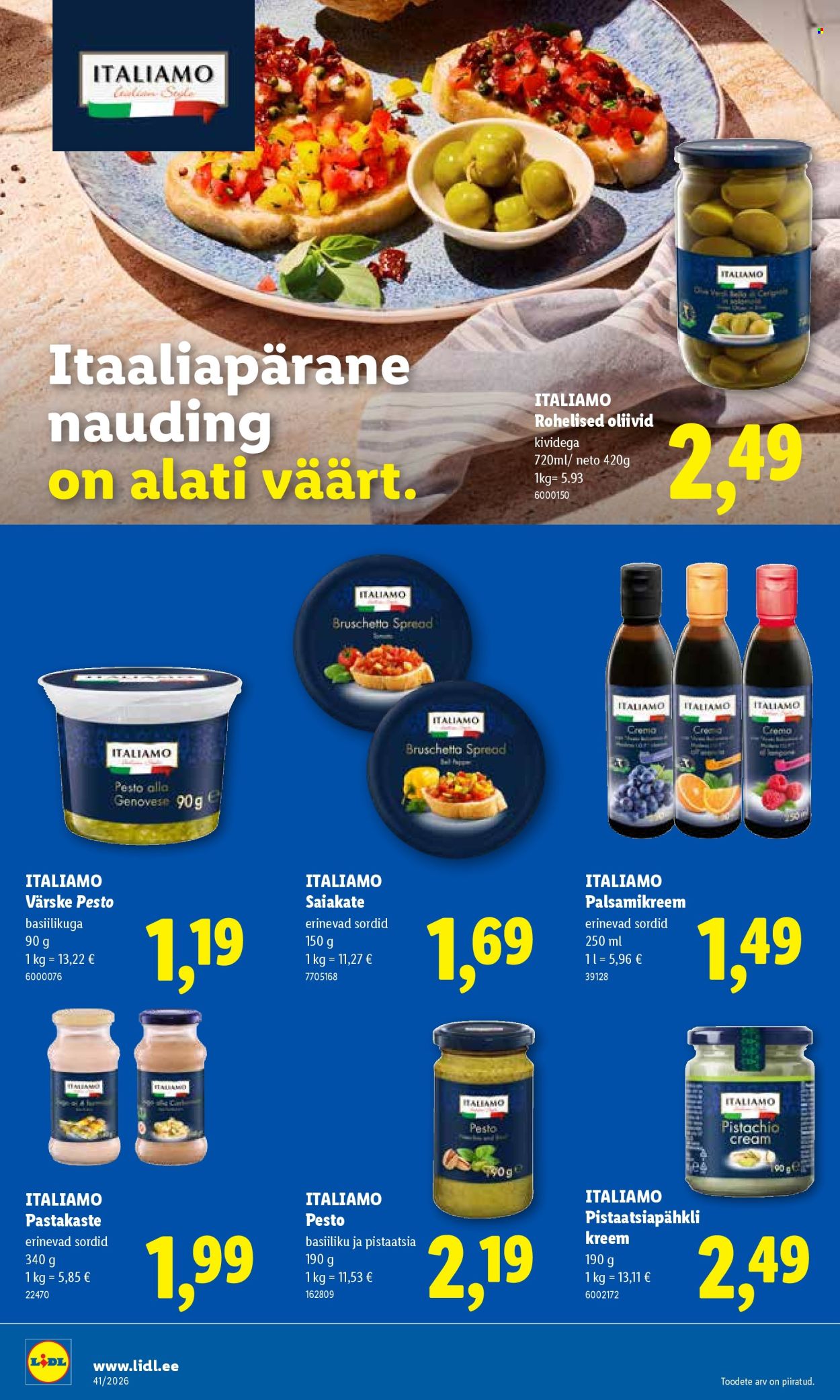 Lidl kliendileht (5.10 - 11.10.2026)