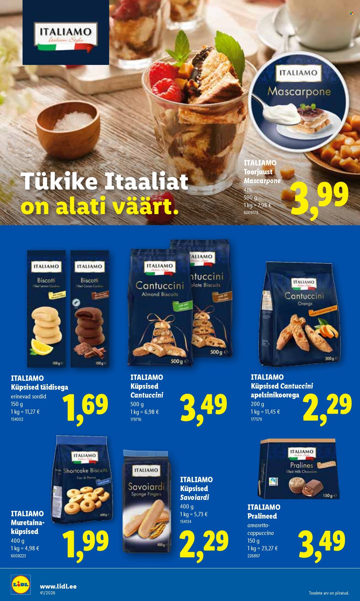 Lidl kliendileht (5.10 - 11.10.2026)