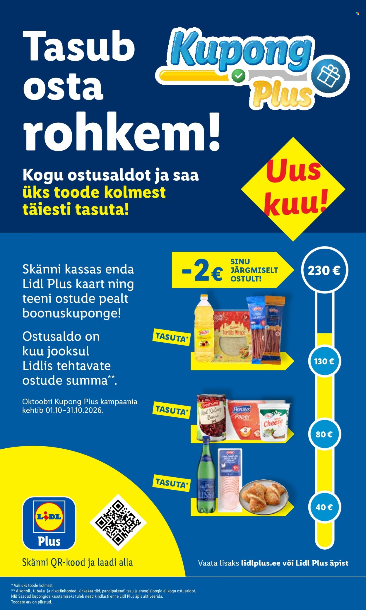Lidl kliendileht (5.10 - 11.10.2026)