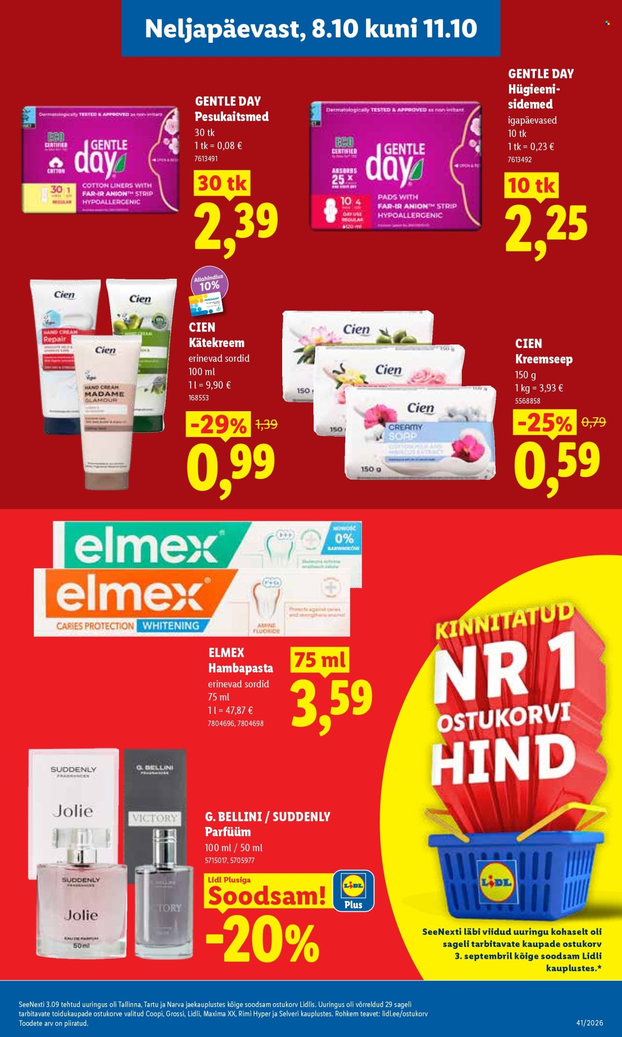 Lidl kliendileht (5.10 - 11.10.2026)