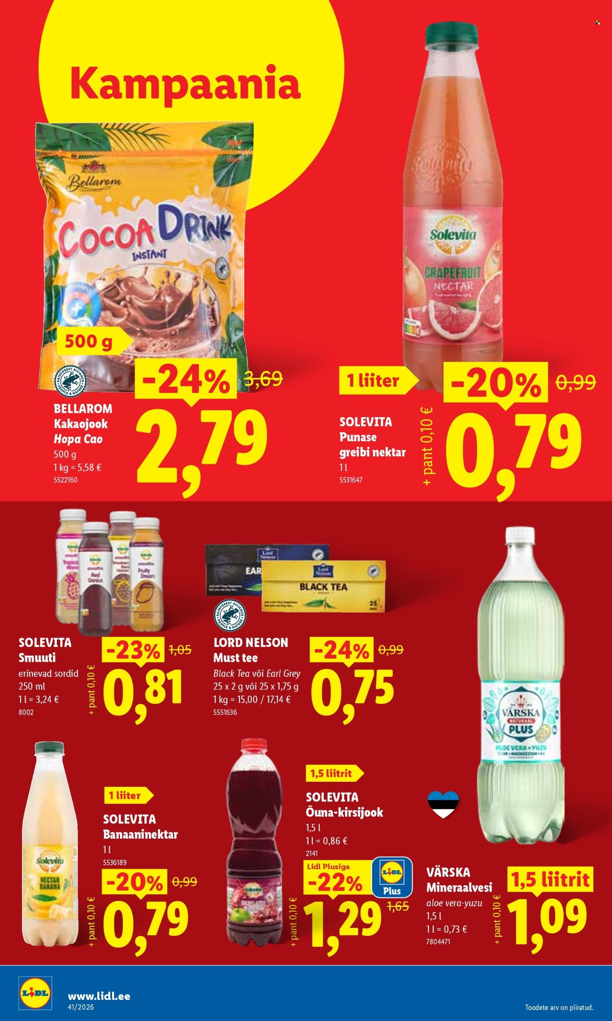 Lidl kliendileht (5.10 - 11.10.2026)