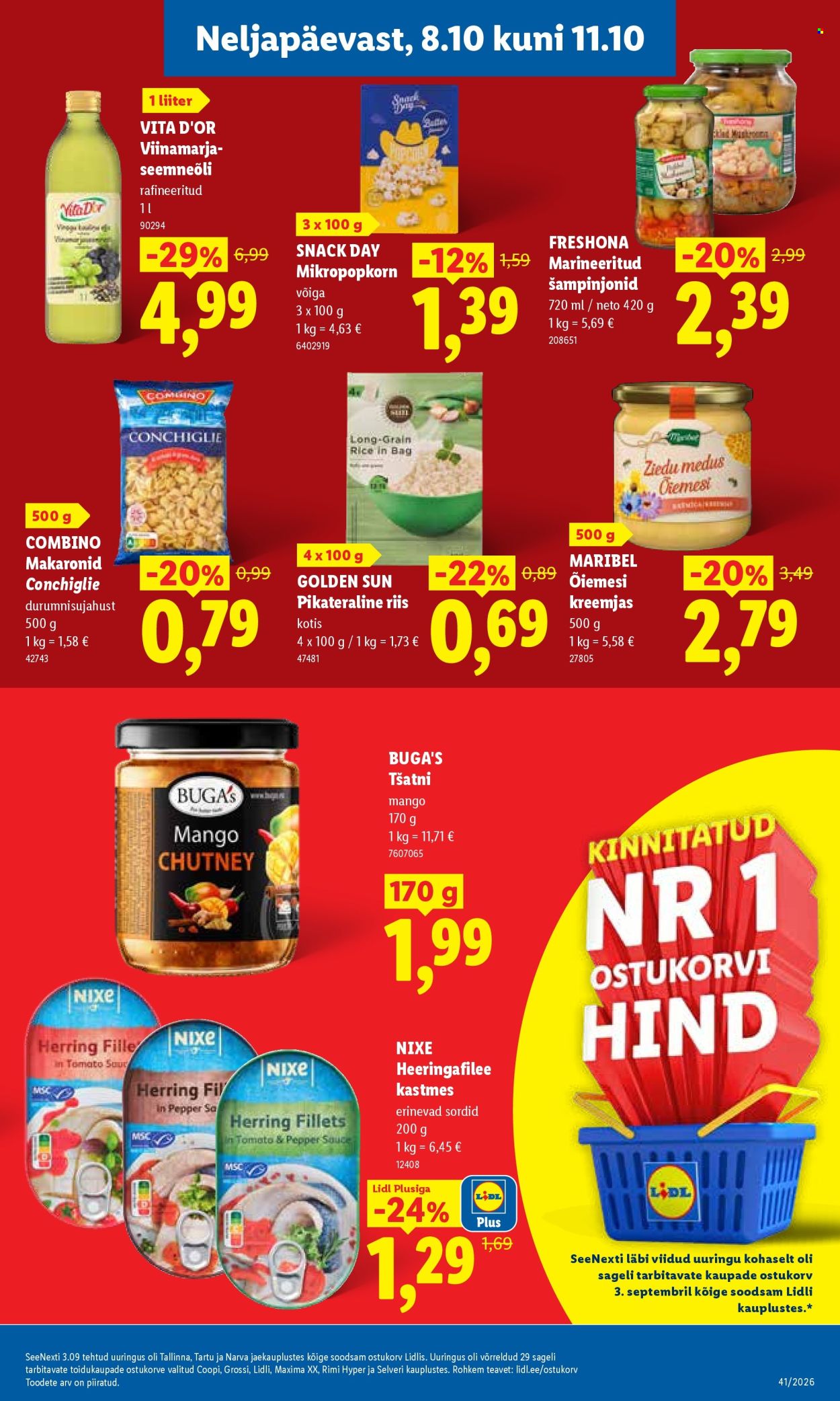 Lidl kliendileht (5.10 - 11.10.2026)