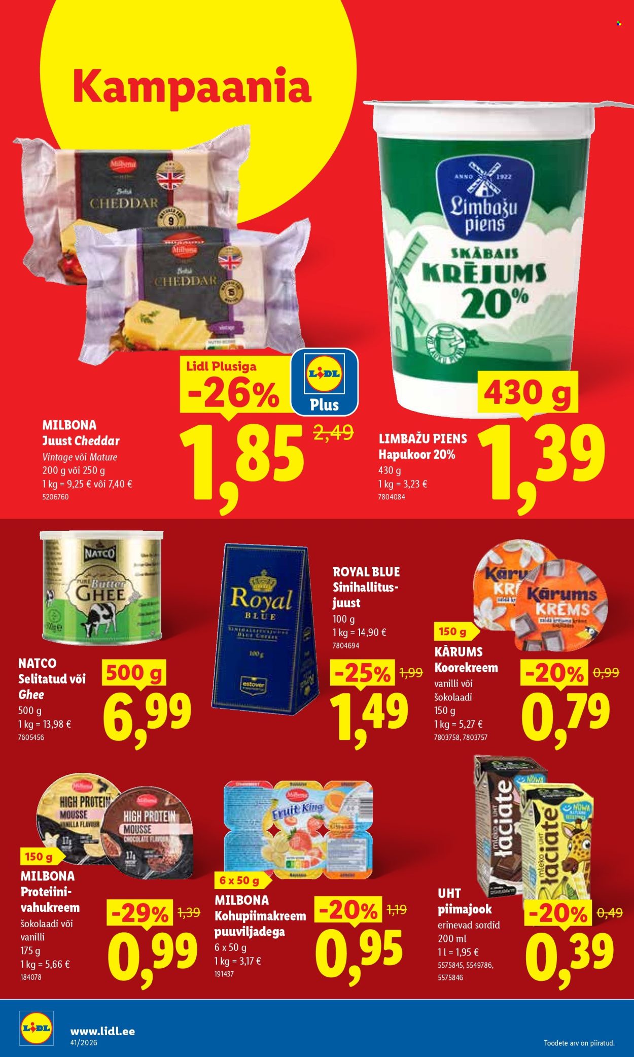 Lidl kliendileht (5.10 - 11.10.2026)