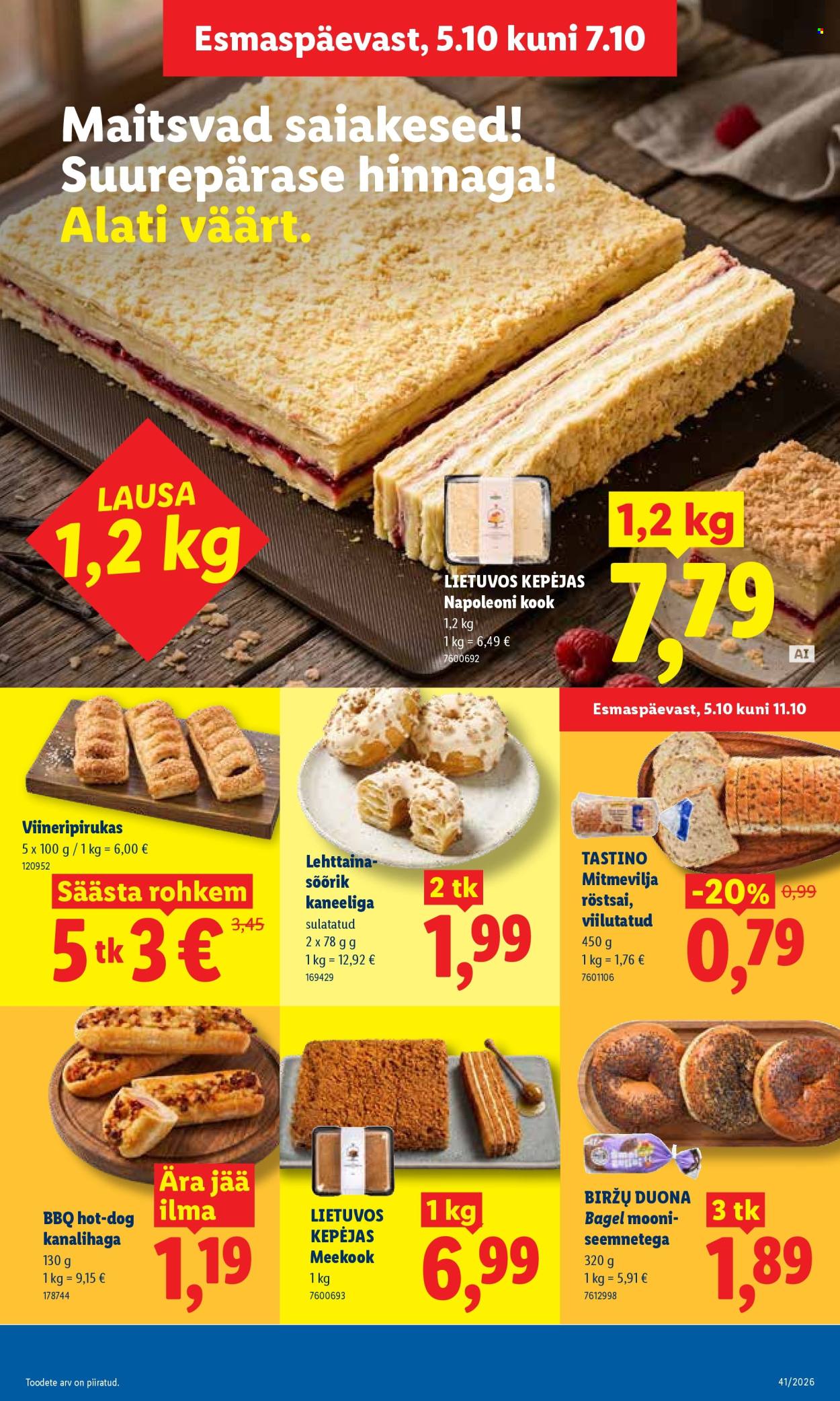 Lidl kliendileht (5.10 - 11.10.2026)