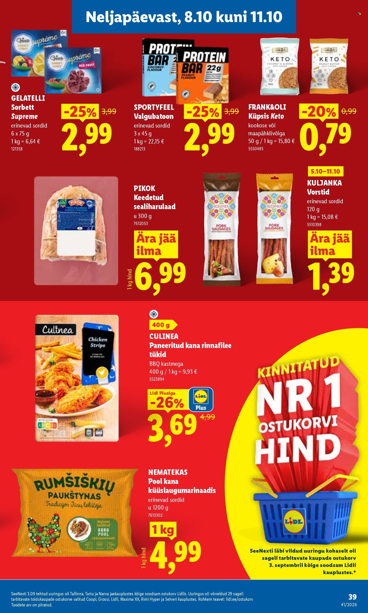 Lidl kliendileht (5.10 - 11.10.2026)