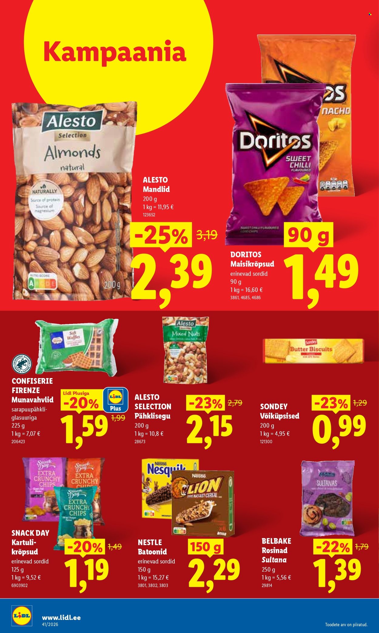 Lidl kliendileht (5.10 - 11.10.2026)