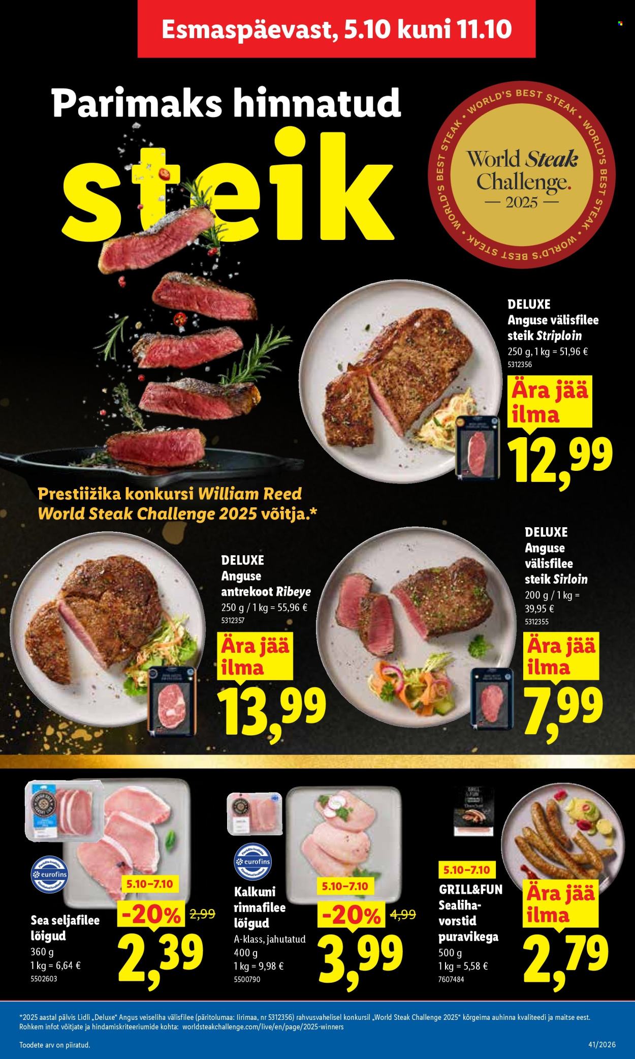 Lidl kliendileht (5.10 - 11.10.2026)
