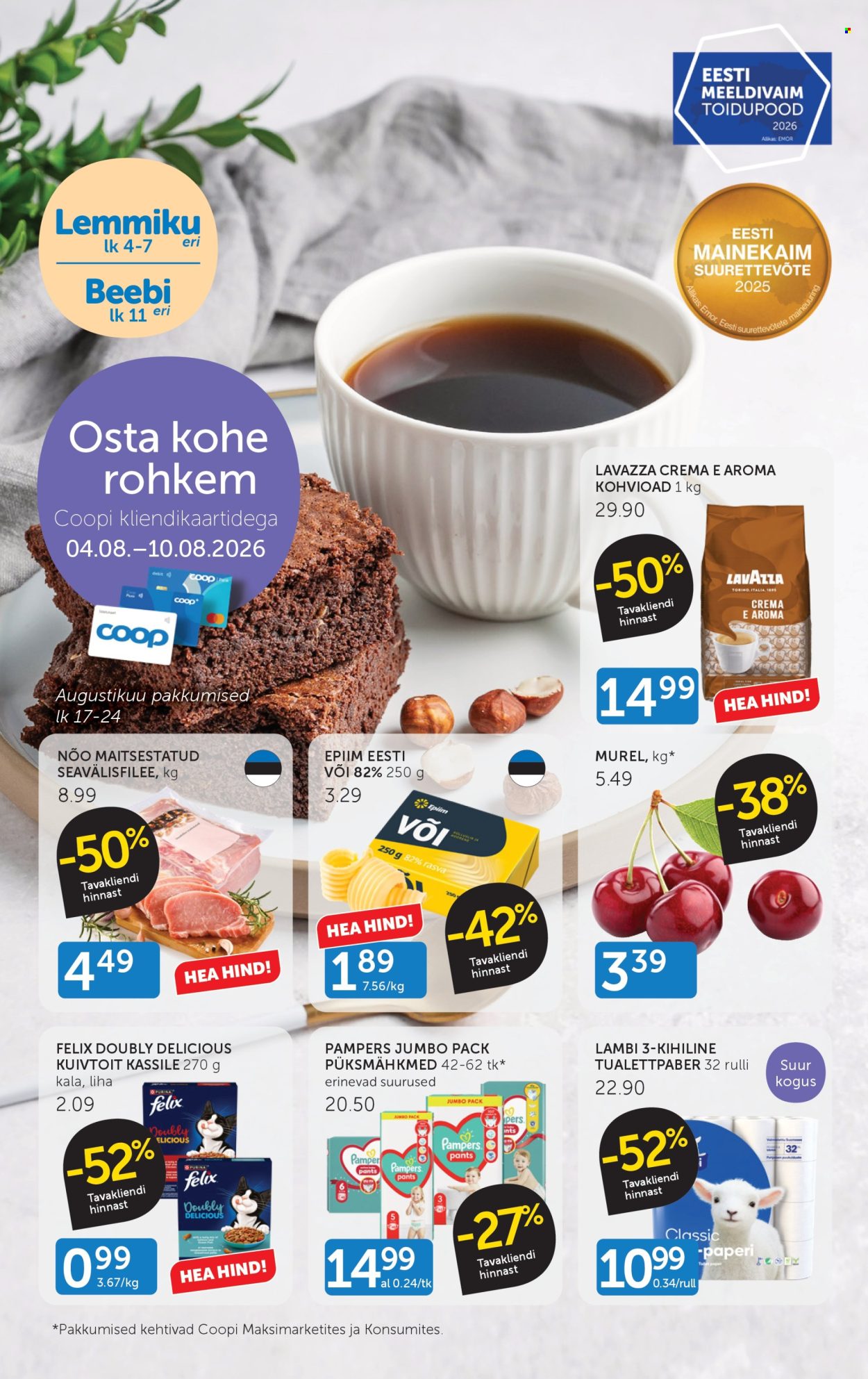 Coop kliendileht (4.08 - 10.08.2026)