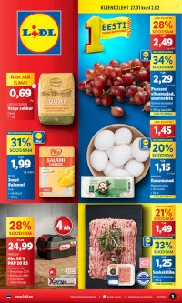 Lidl kliendileht - Kliendilehed (27.01 - 2.02.2025)