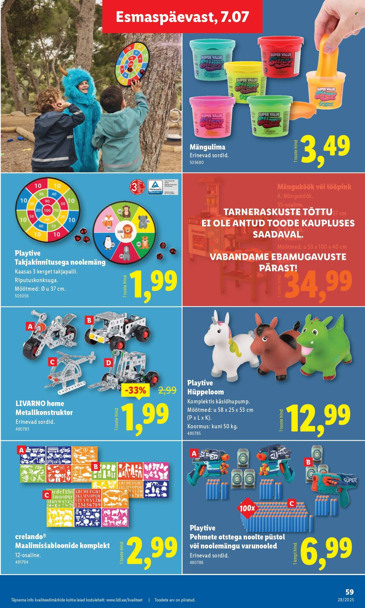 Lidl kliendileht - Nädalalõpu pakkumised (10.07 - 13.07.2025)