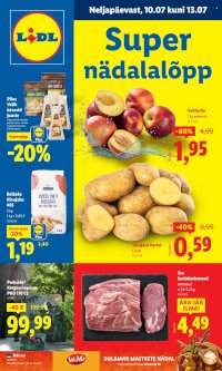 Lidl kliendileht - Nädalalõpu pakkumised (10.07 - 13.07.2025)