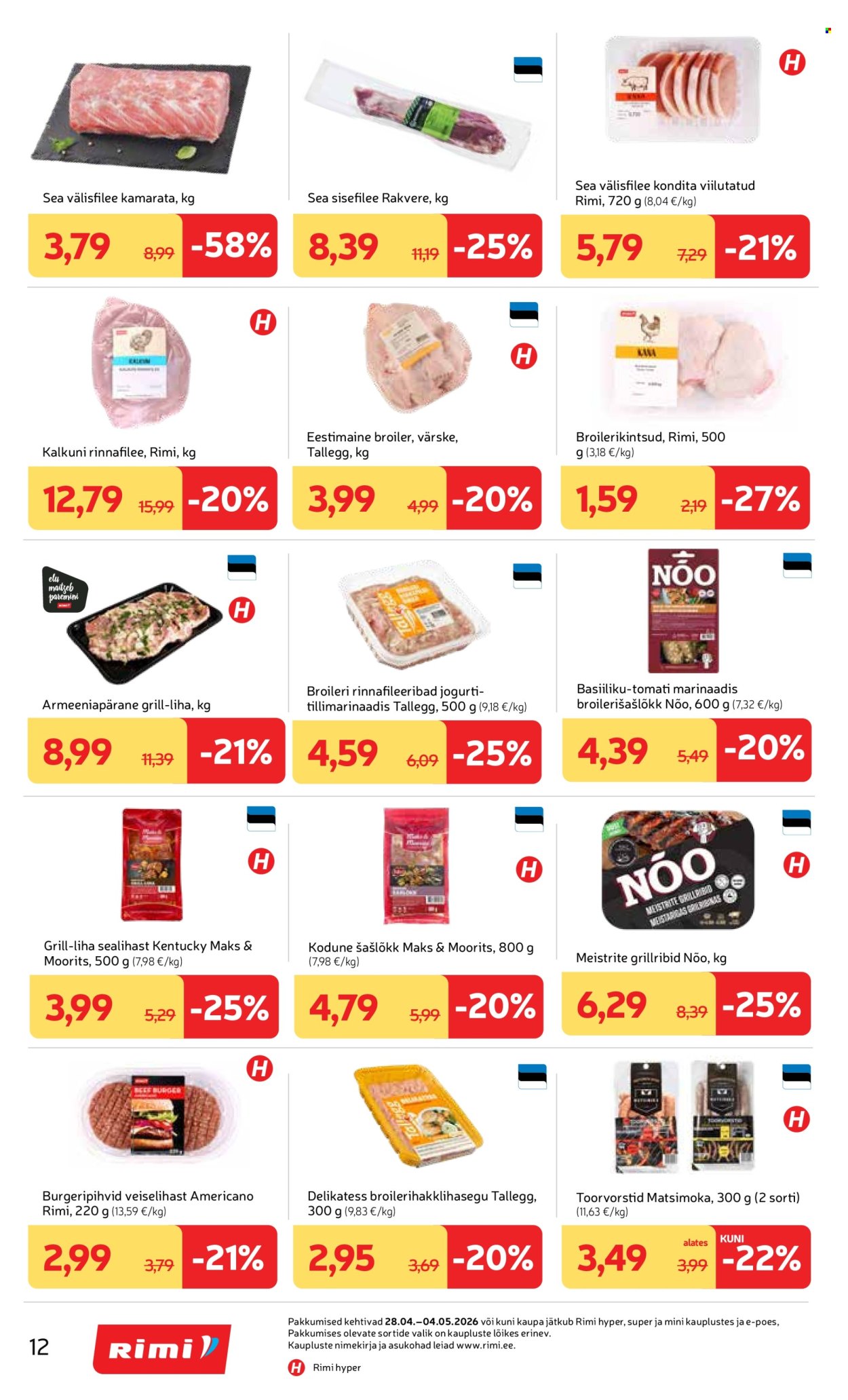 Rimi kliendileht - Kliendileht (28.04 - 4.05.2026)