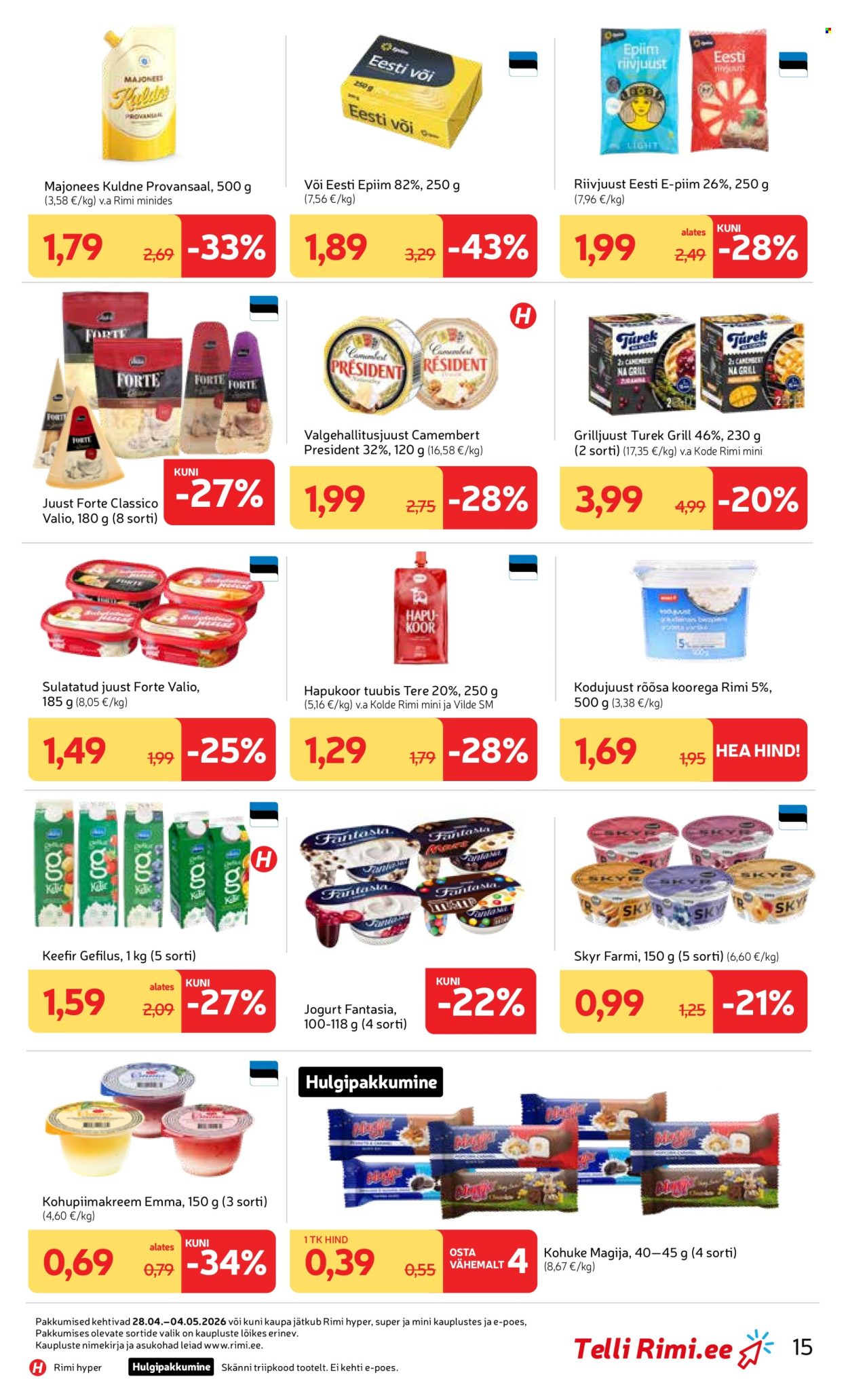 Rimi kliendileht - Kliendileht (28.04 - 4.05.2026)