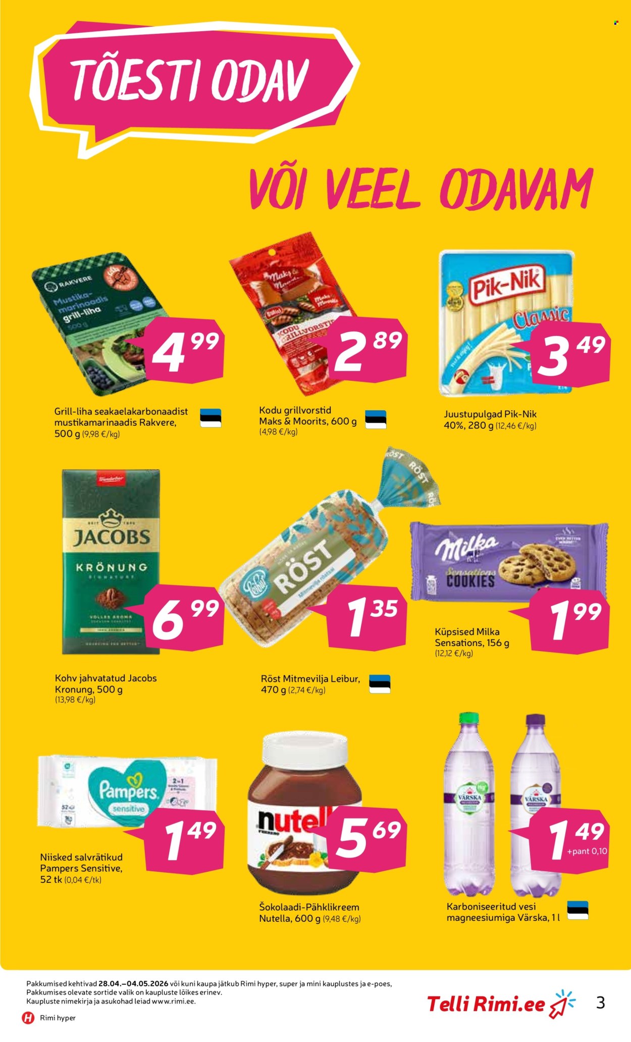 Rimi kliendileht - Kliendileht (28.04 - 4.05.2026)