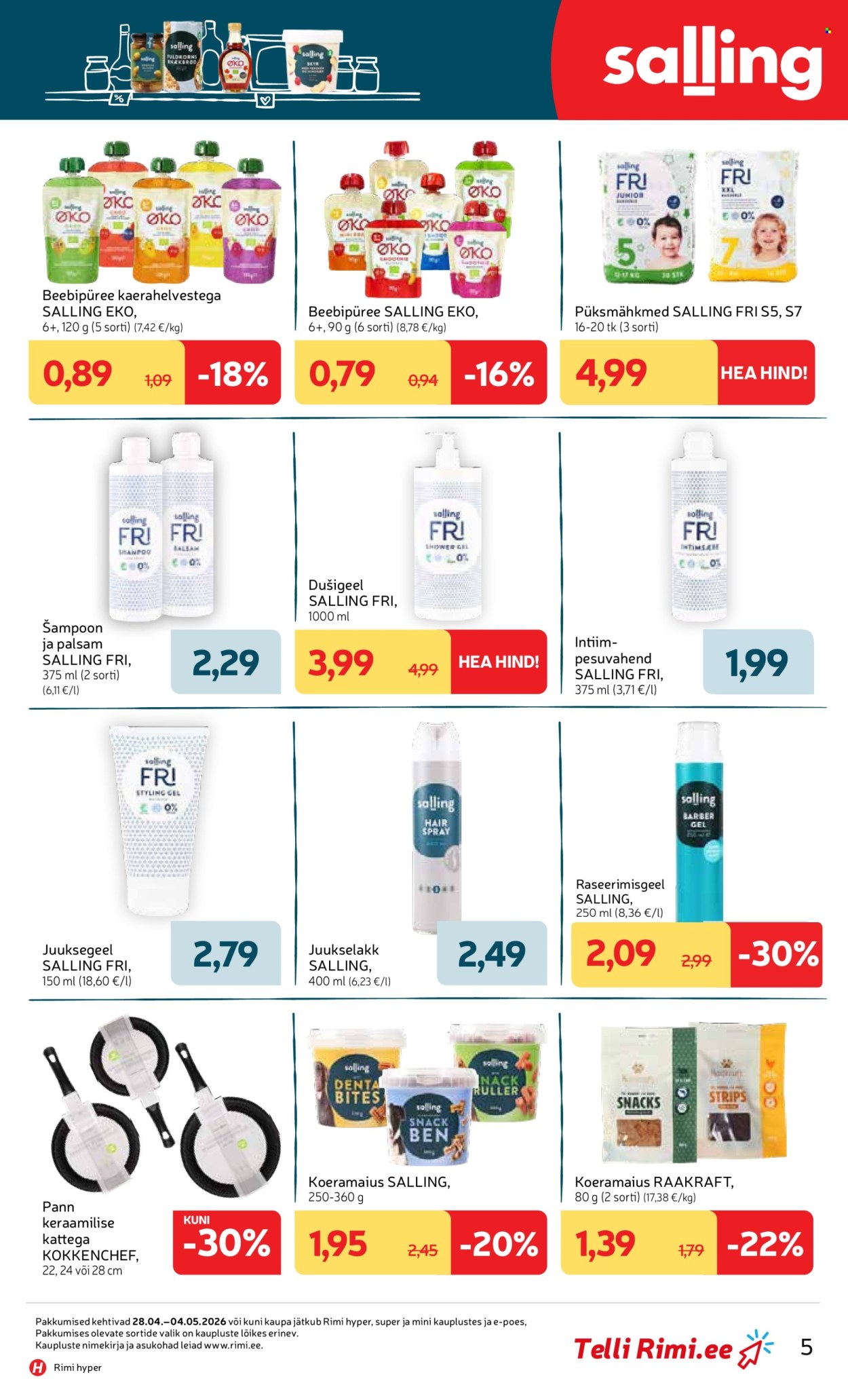 Rimi kliendileht - Kliendileht (28.04 - 4.05.2026)