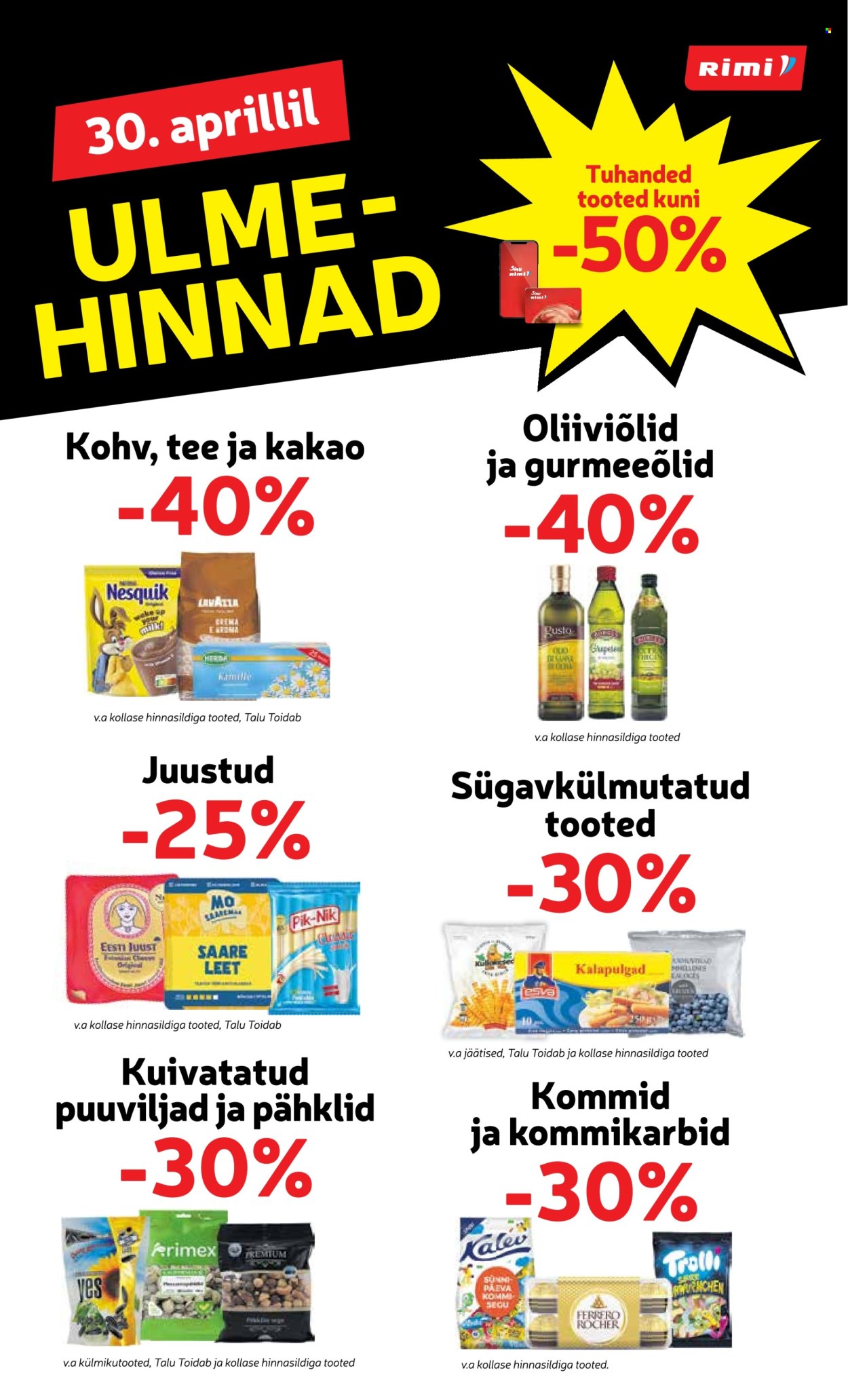 Rimi kliendileht - Kliendileht (28.04 - 4.05.2026)