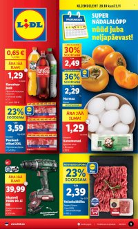 Lidl kliendileht - Kliendileht (28.10 - 3.11.2024)