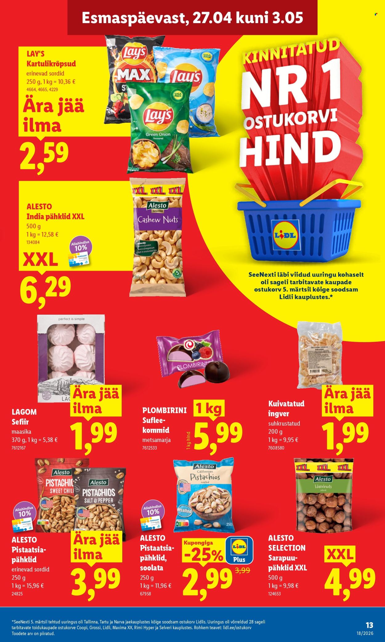 Lidl kliendileht - Kliendileht (27.04 - 3.05.2026)