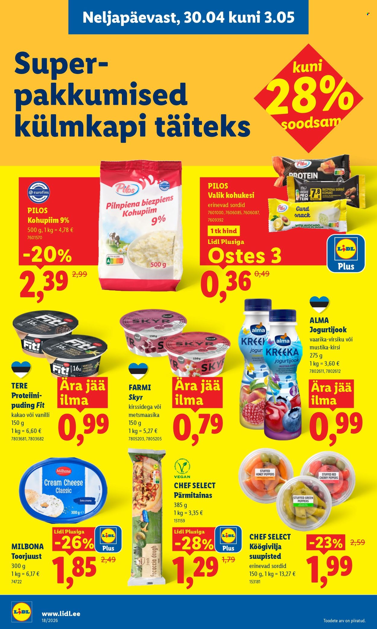 Lidl kliendileht - Kliendileht (27.04 - 3.05.2026)