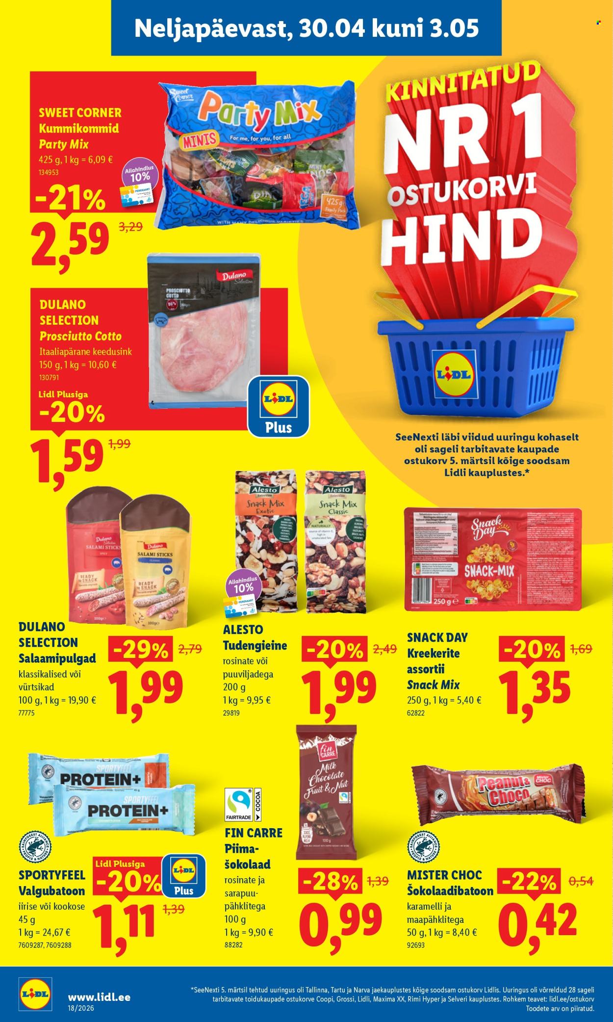 Lidl kliendileht - Kliendileht (27.04 - 3.05.2026)