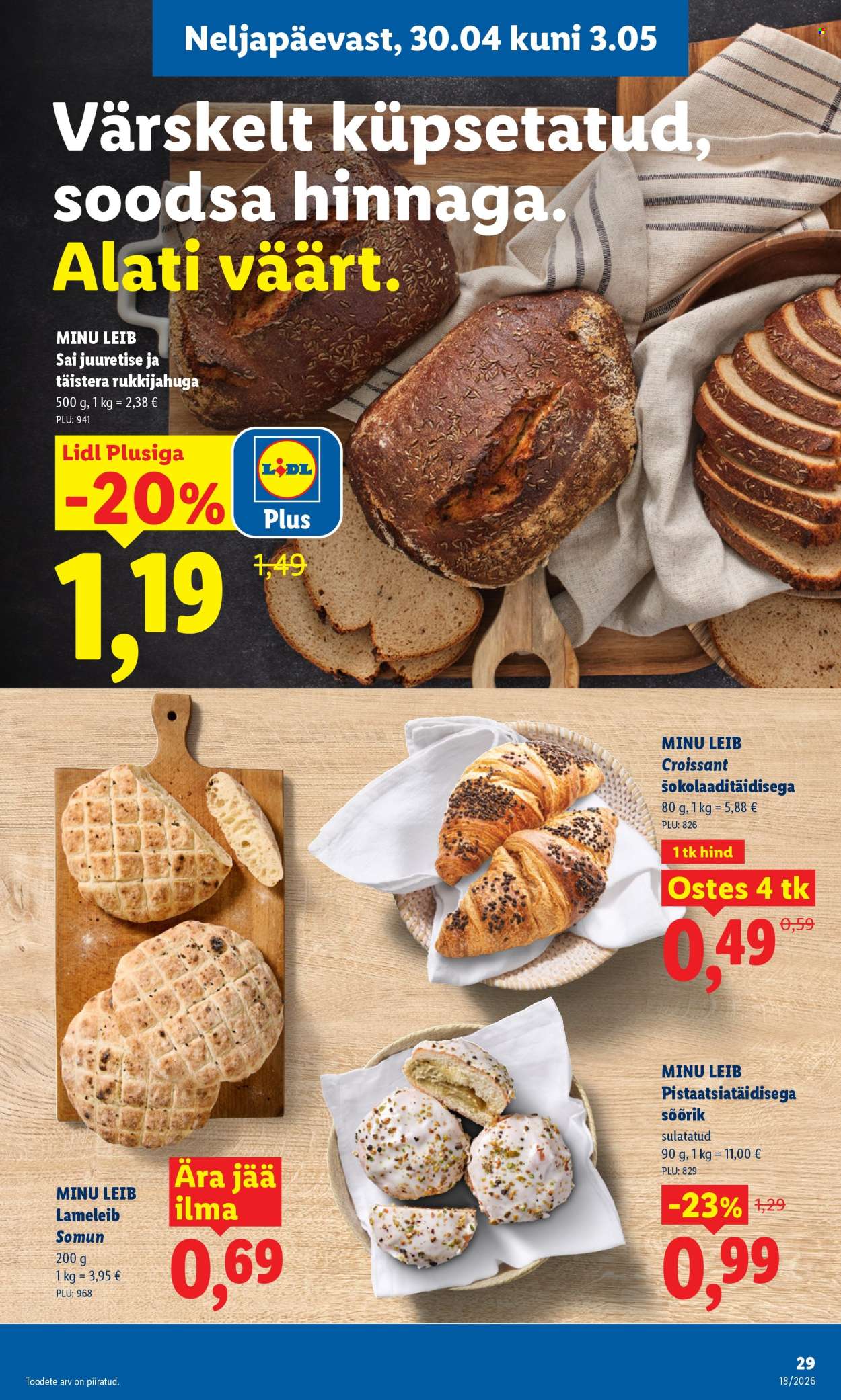 Lidl kliendileht - Kliendileht (27.04 - 3.05.2026)