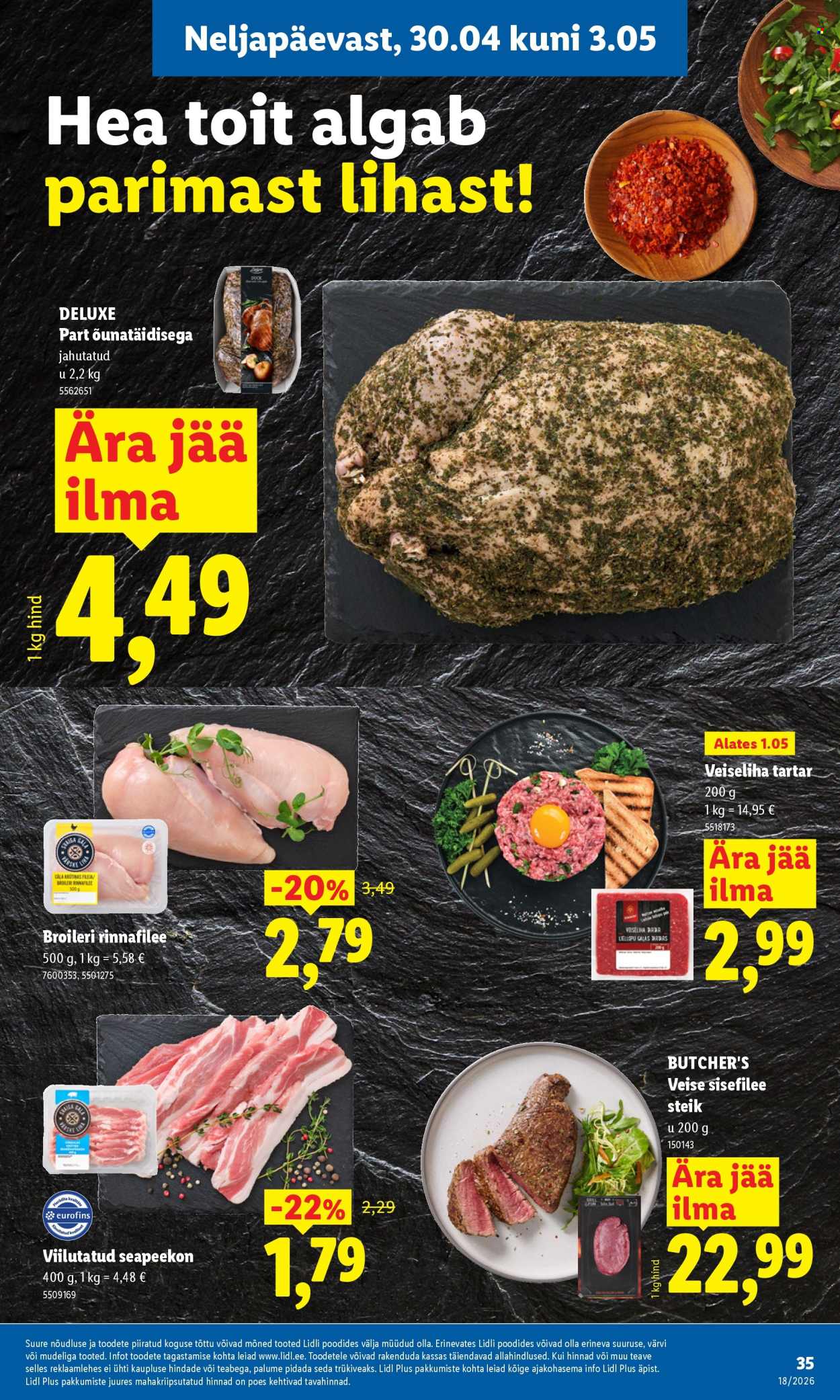 Lidl kliendileht - Kliendileht (27.04 - 3.05.2026)