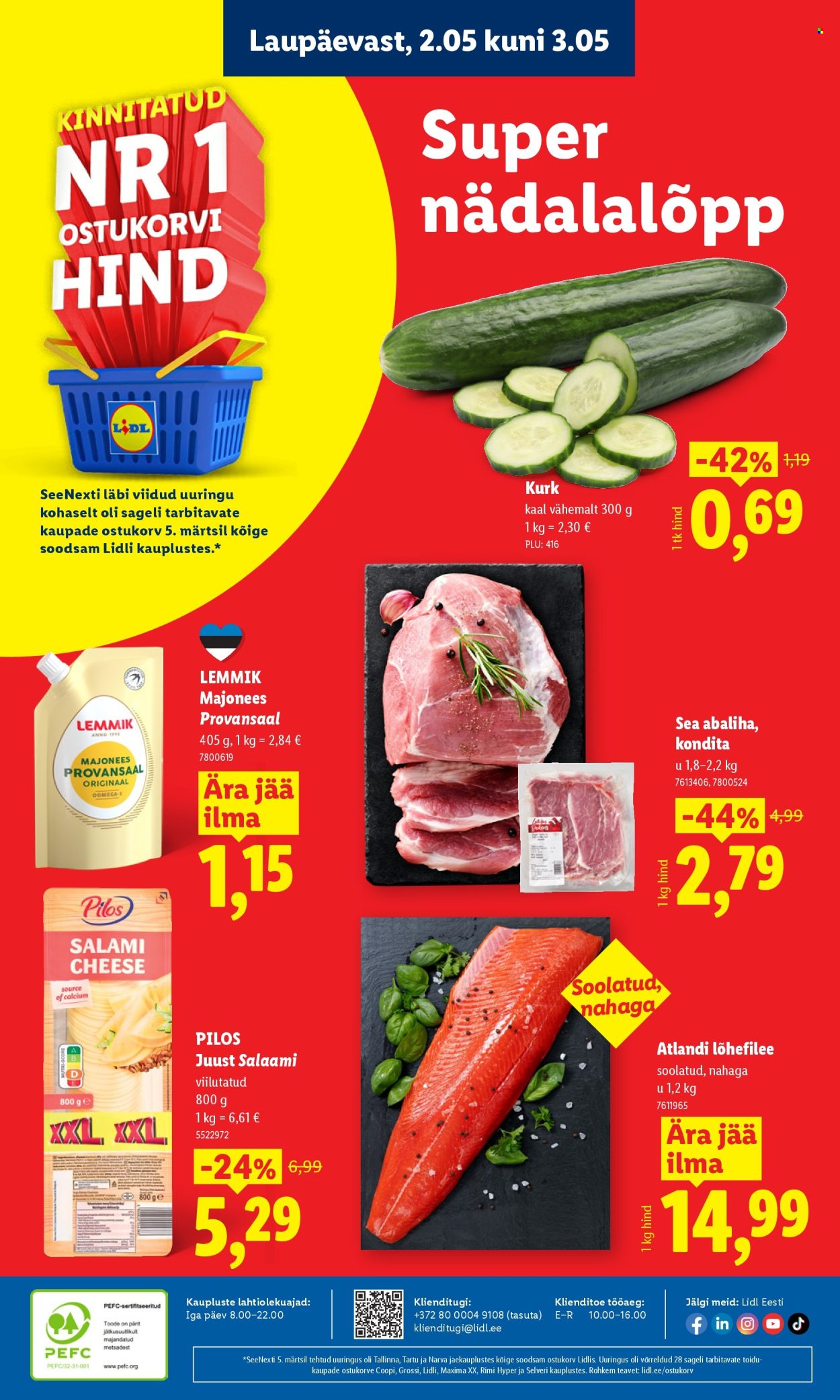 Lidl kliendileht - Kliendileht (27.04 - 3.05.2026)