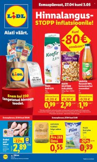 Lidl kliendileht - Kliendileht (27.04 - 3.05.2026)