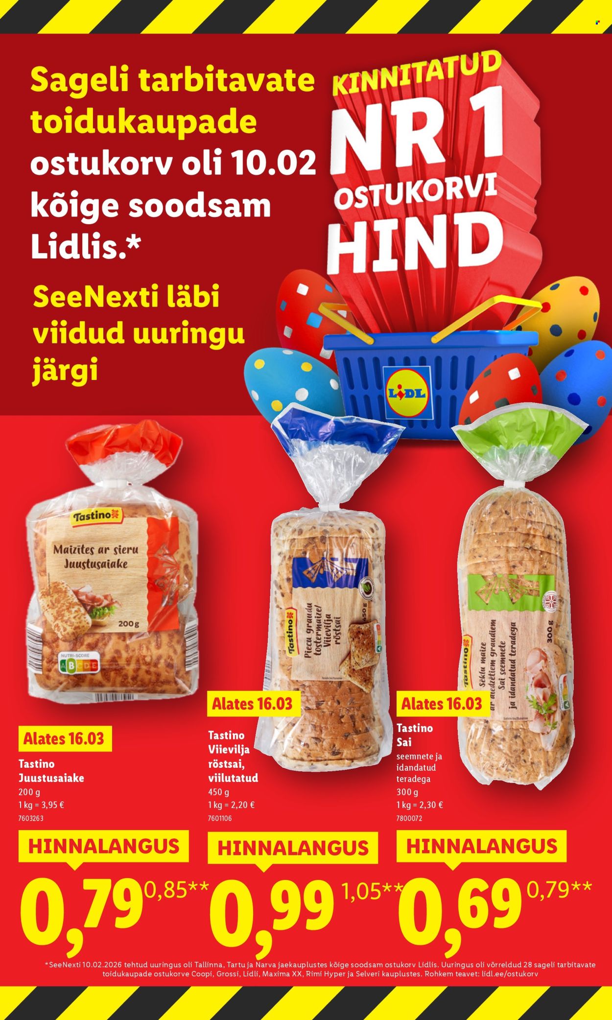Lidl kliendileht - Kliendileht (16.03 - 22.03.2026)