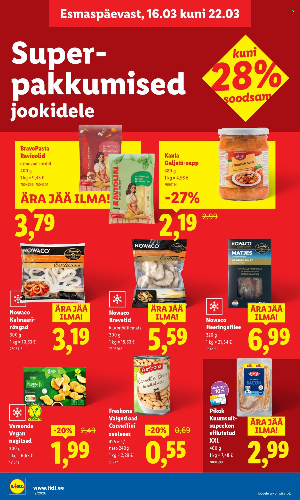 Lidl kliendileht - Kliendileht (16.03 - 22.03.2026)