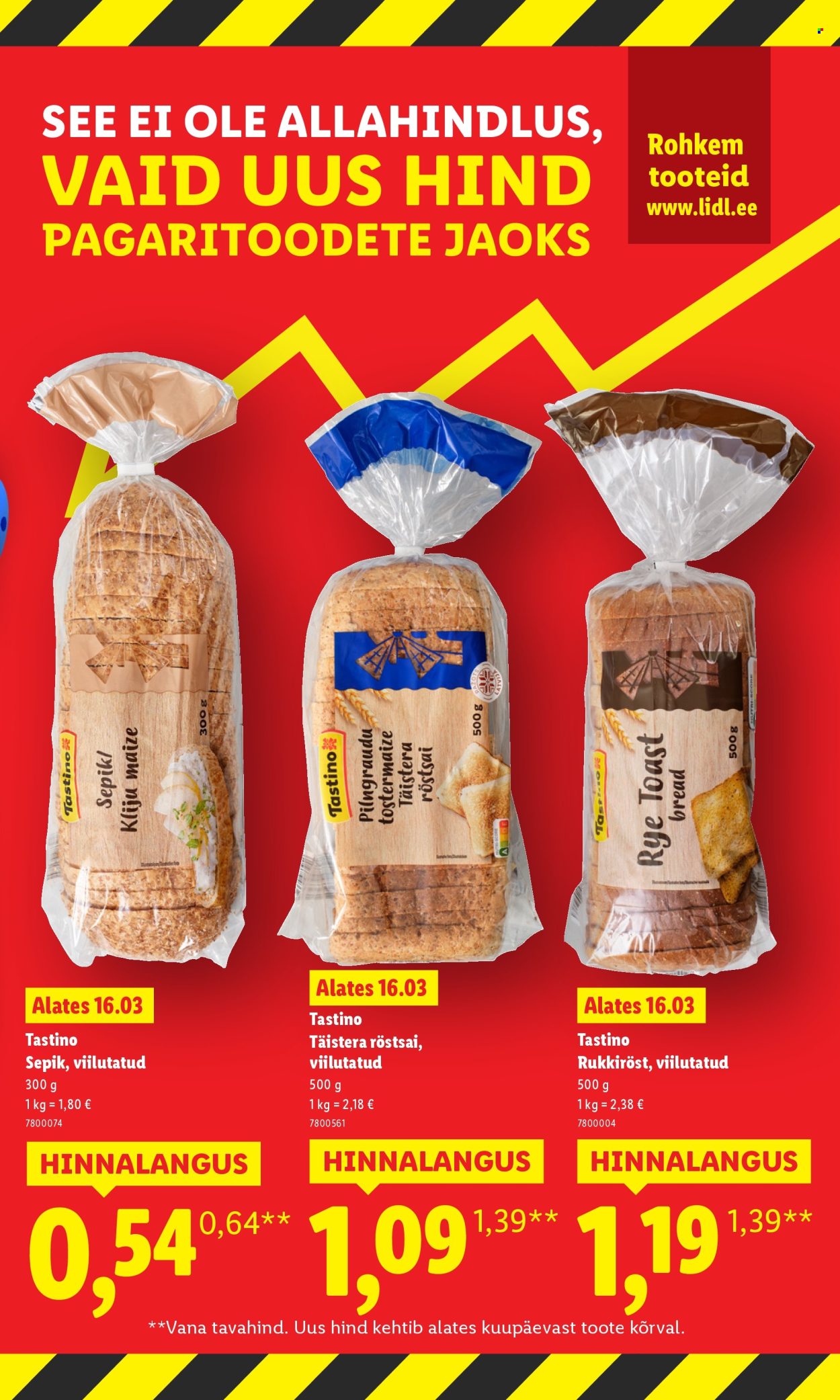 Lidl kliendileht - Kliendileht (16.03 - 22.03.2026)