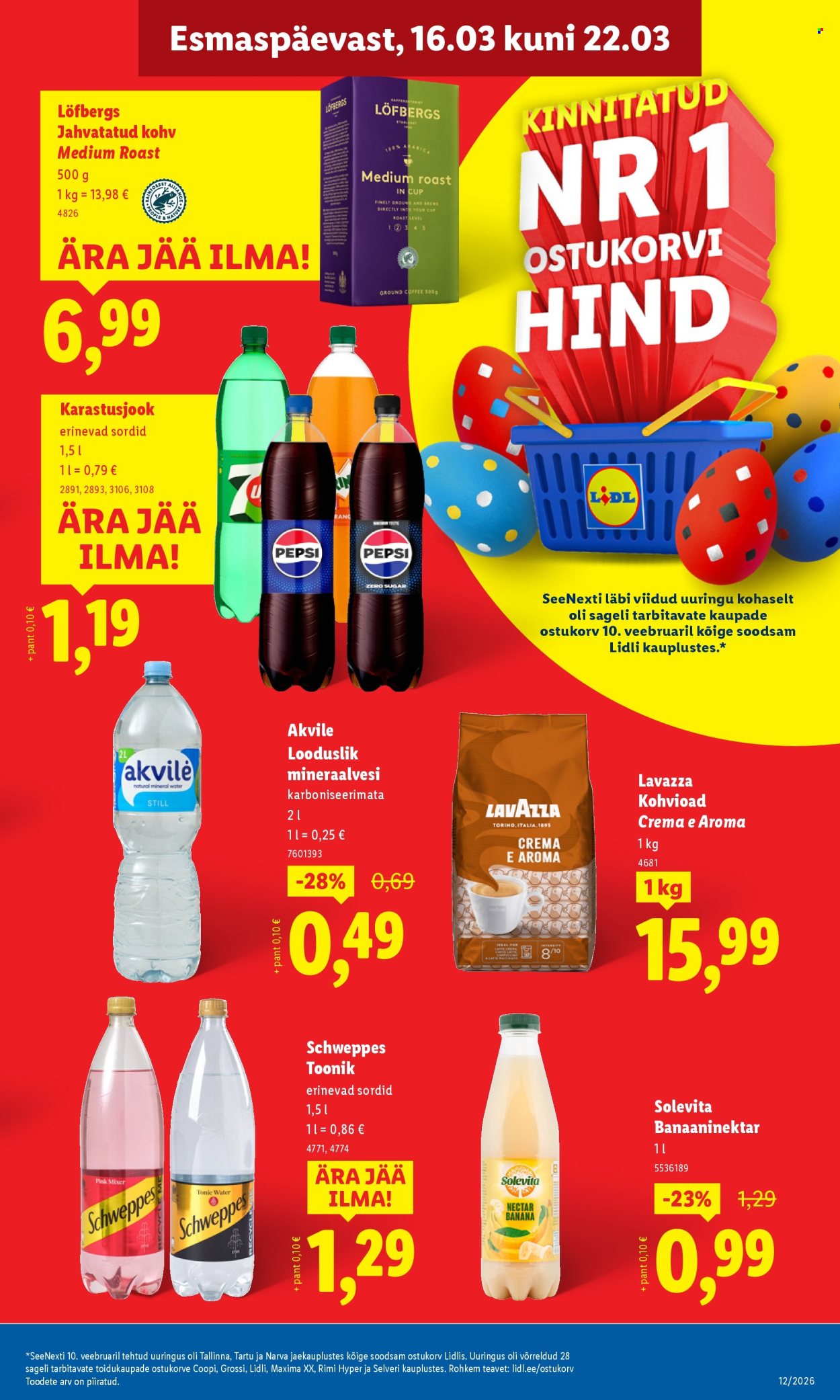 Lidl kliendileht - Kliendileht (16.03 - 22.03.2026)