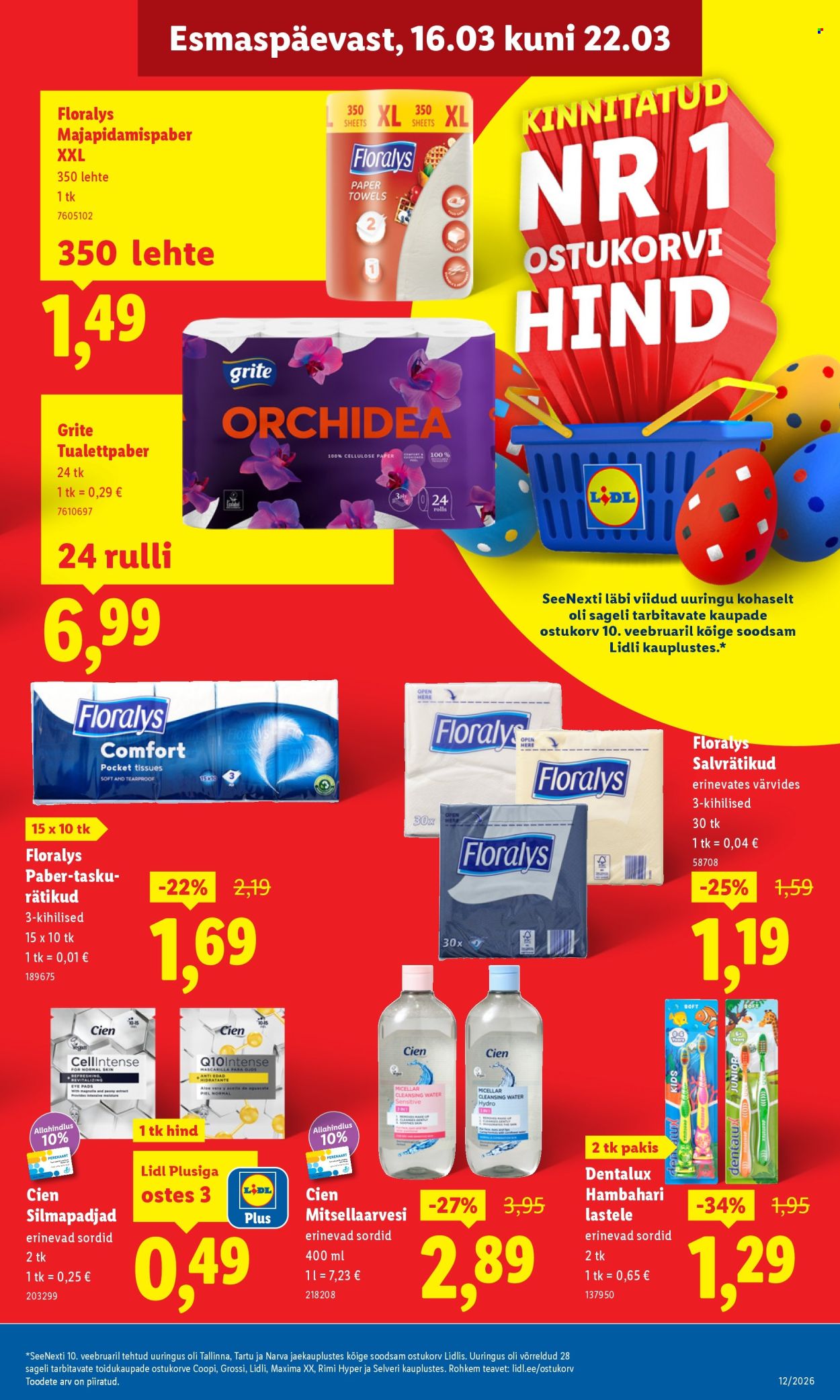 Lidl kliendileht - Kliendileht (16.03 - 22.03.2026)