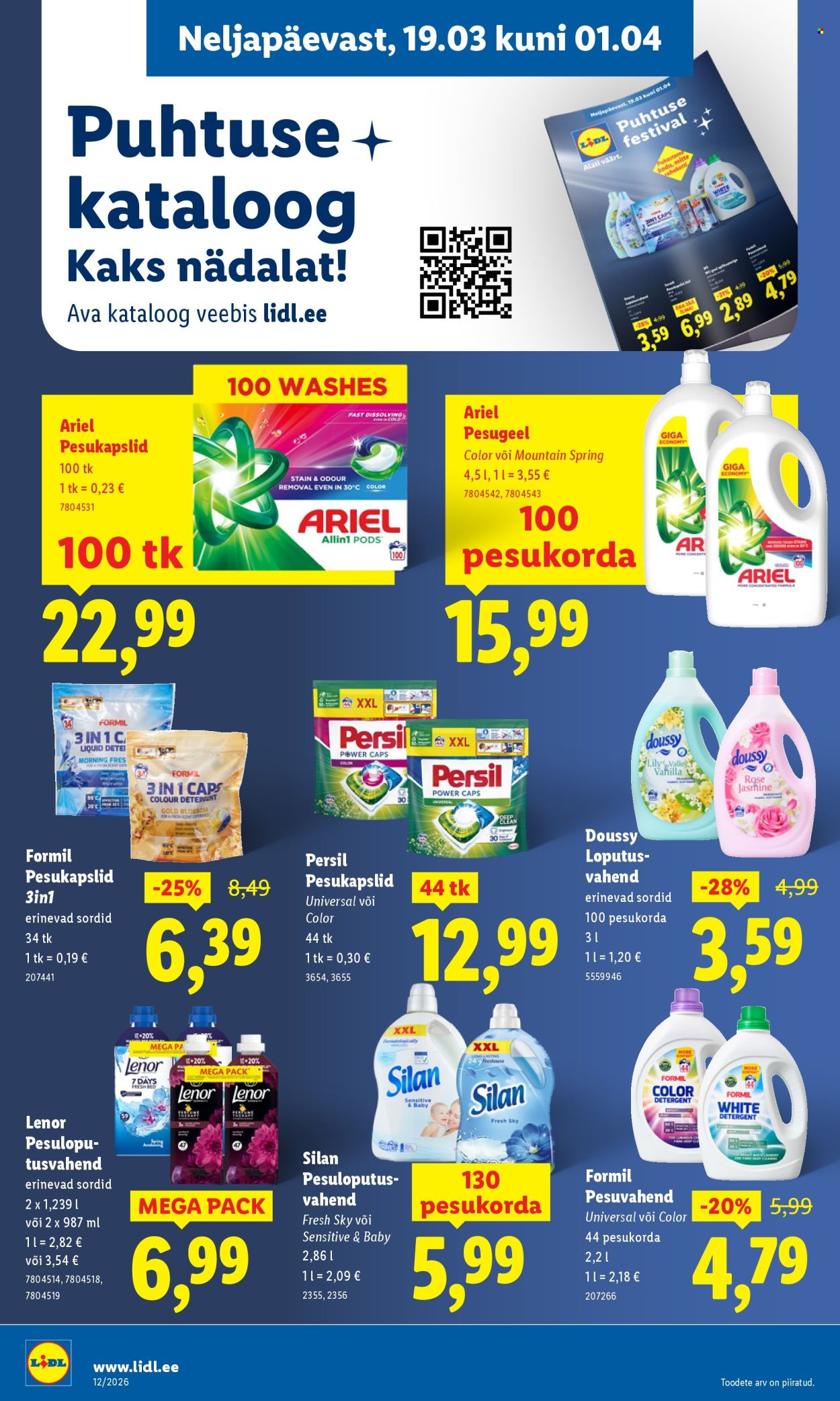 Lidl kliendileht - Kliendileht (16.03 - 22.03.2026)