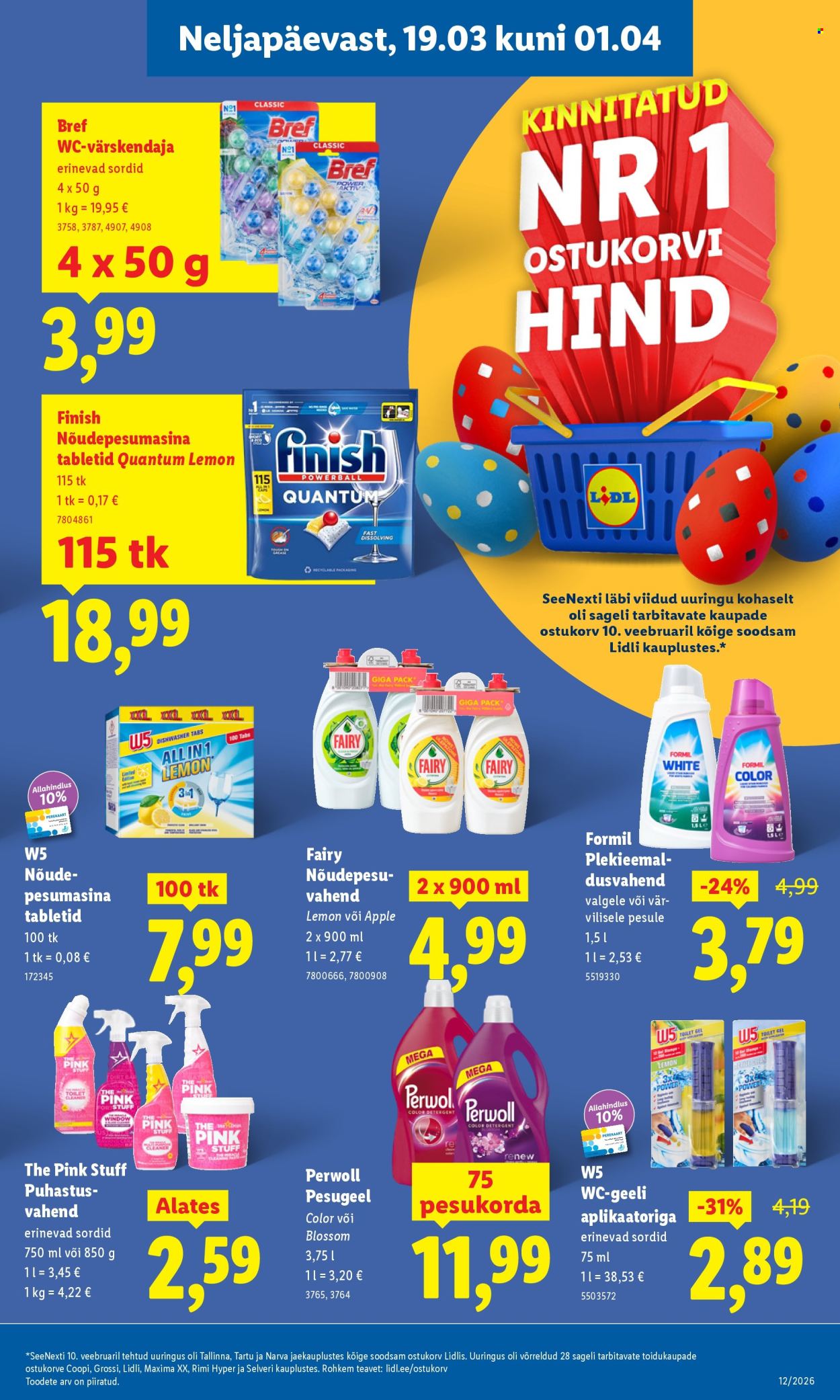 Lidl kliendileht - Kliendileht (16.03 - 22.03.2026)