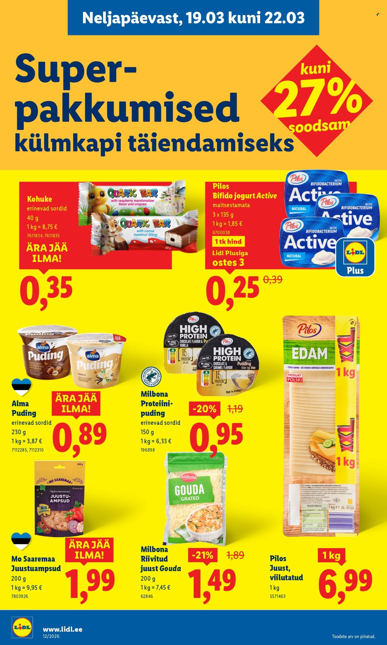 Lidl kliendileht - Kliendileht (16.03 - 22.03.2026)