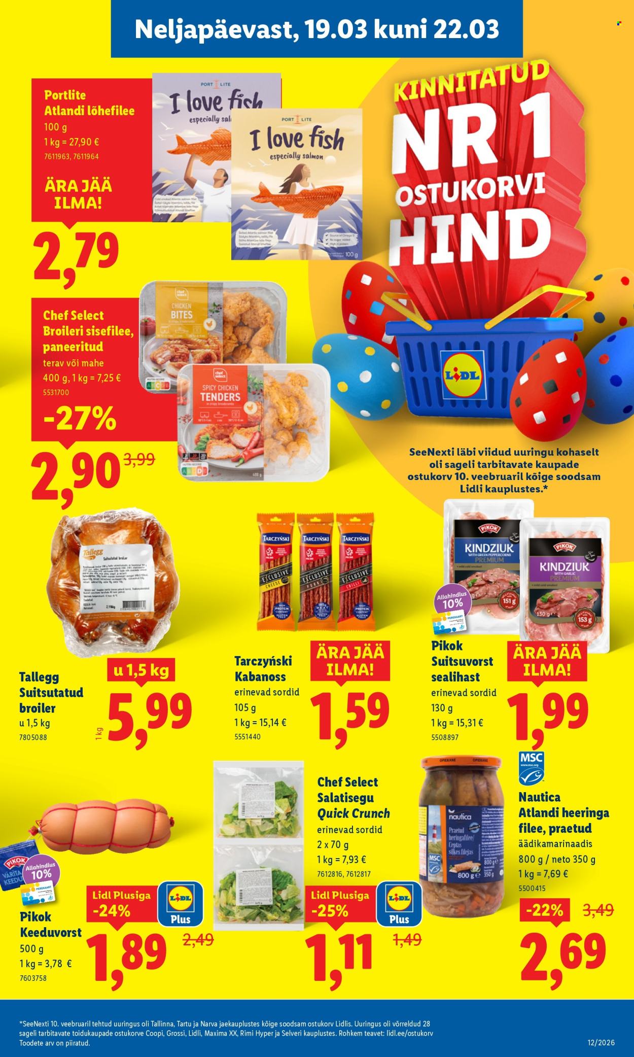 Lidl kliendileht - Kliendileht (16.03 - 22.03.2026)