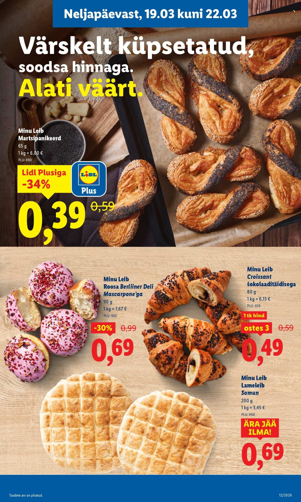 Lidl kliendileht - Kliendileht (16.03 - 22.03.2026)